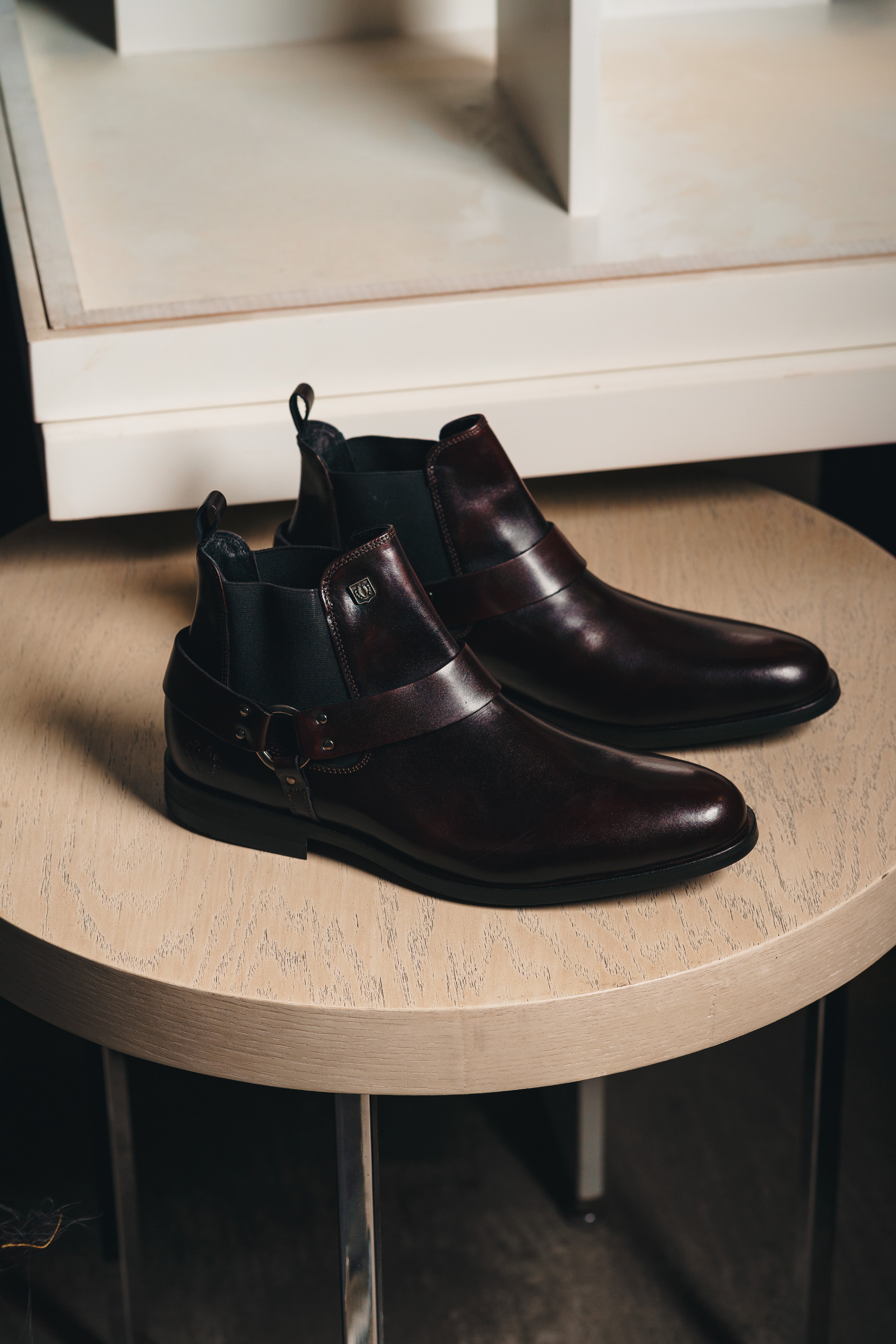 Botas de piel