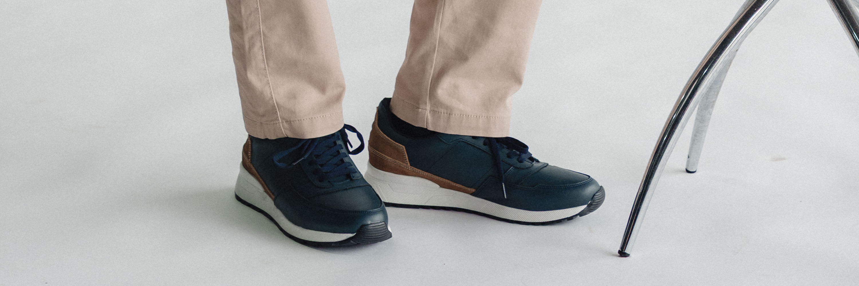 Trainer sneaker de Piel