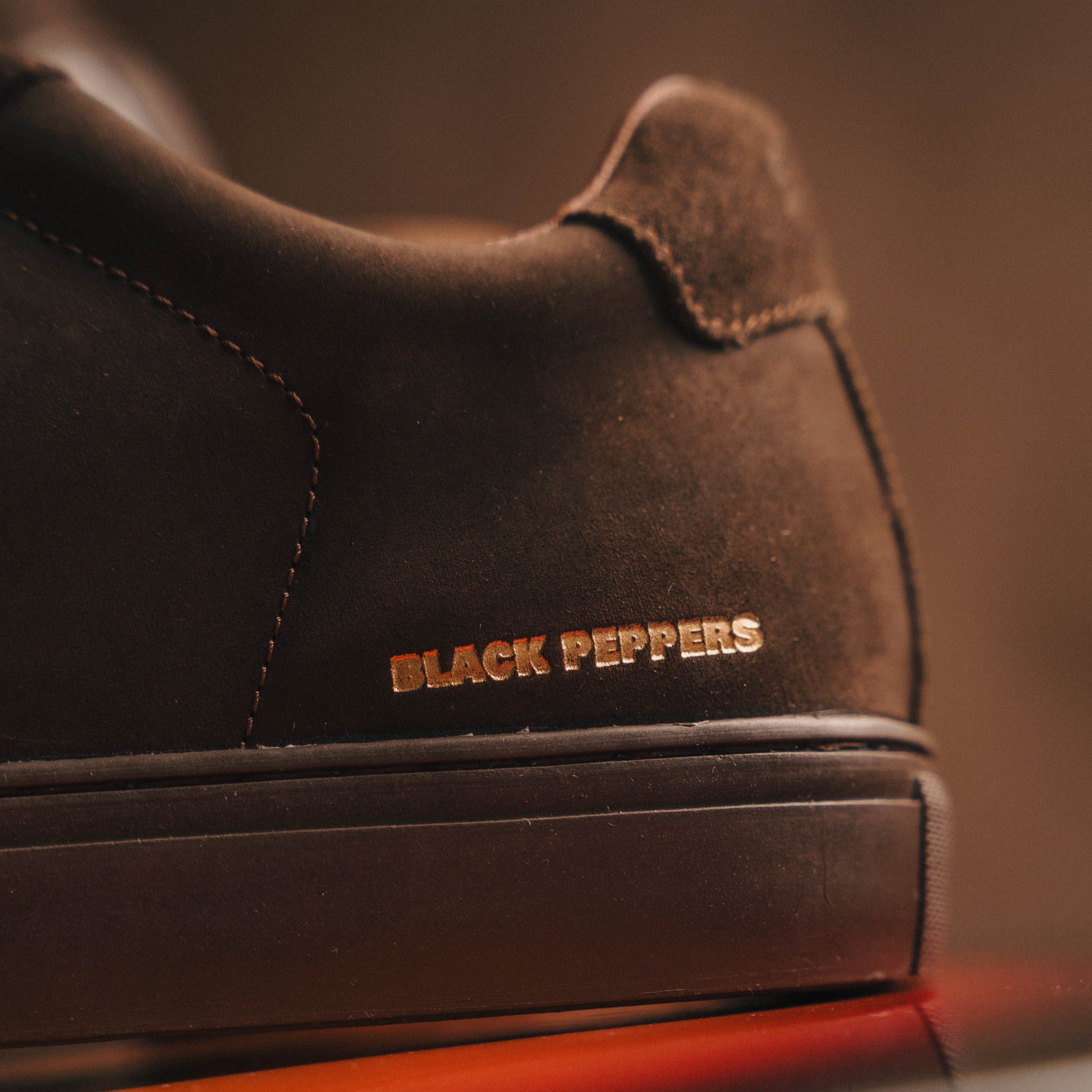 Lowtop Leather Sneaker TURIN Brown