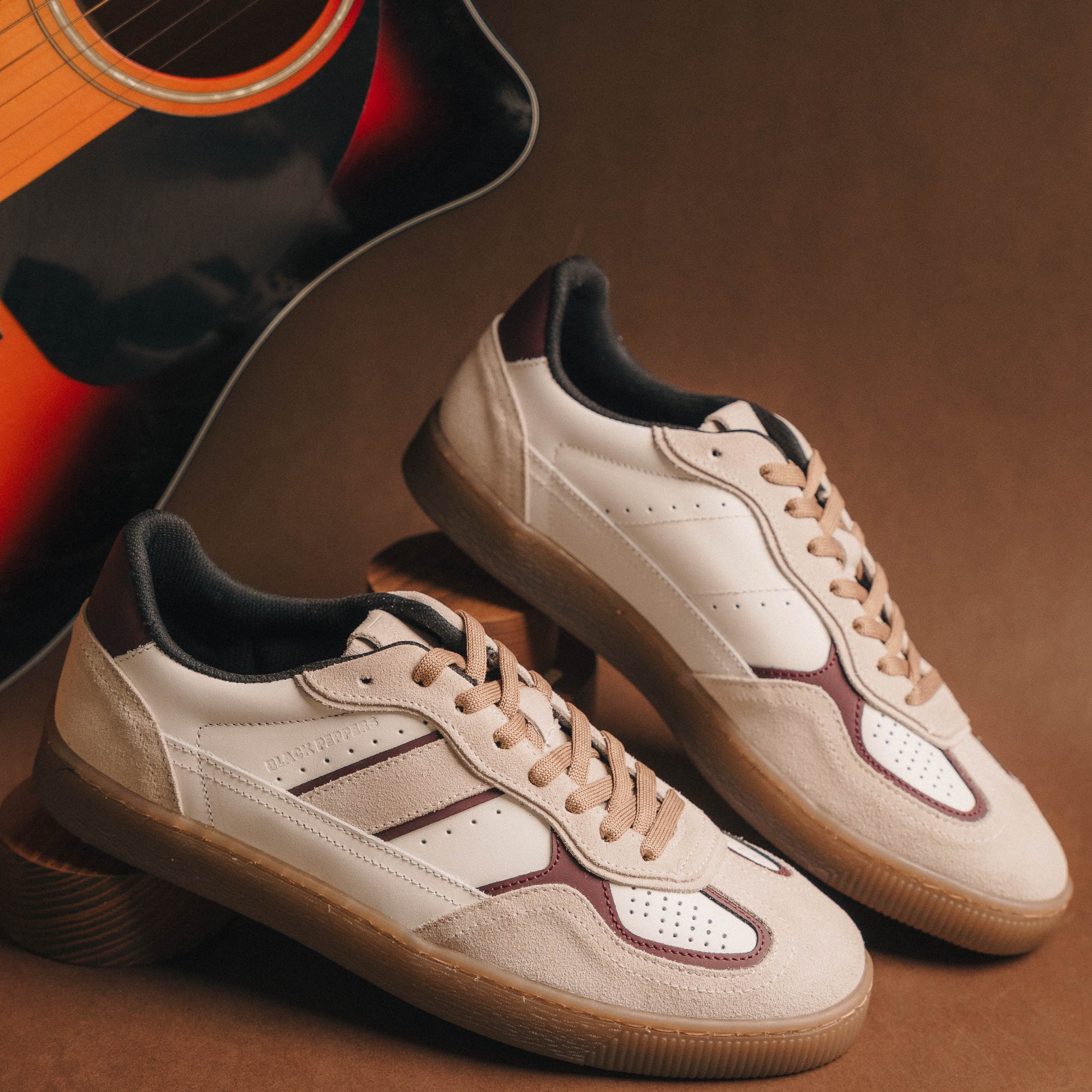 Lowtop Leather Sneaker PARMA white