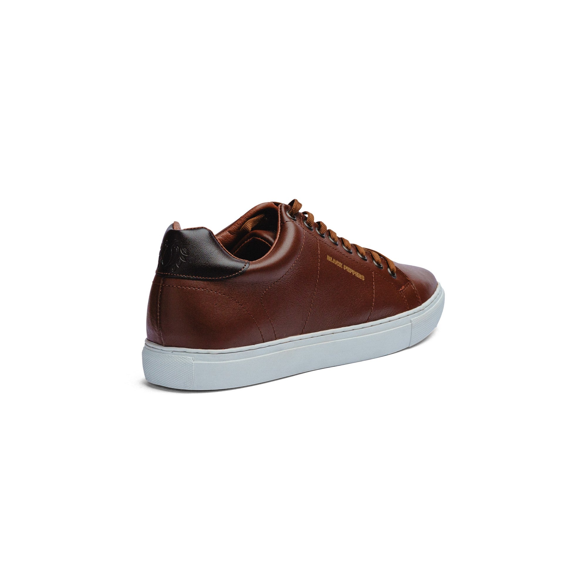 BLACK PEPPERS Lowtop Leather Sneaker CORE Camel