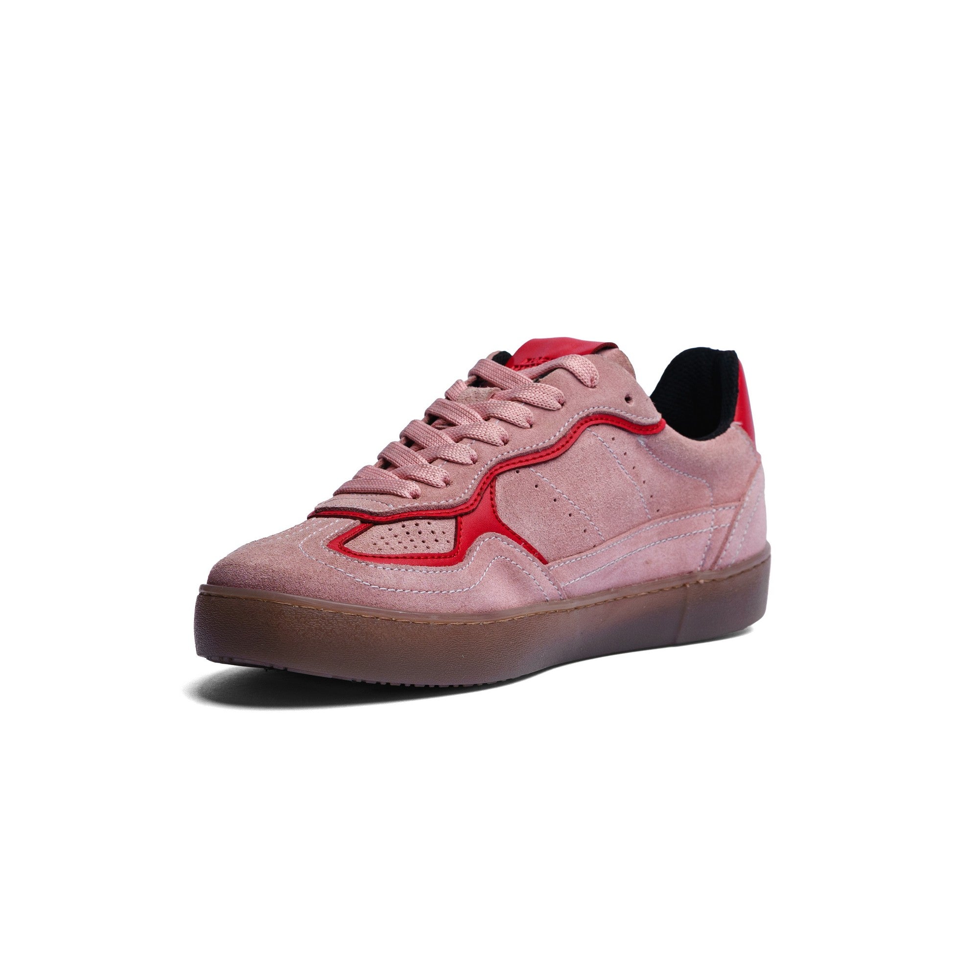 BLACK PEPPERS Lowtop Leather Sneaker PARMA Rose