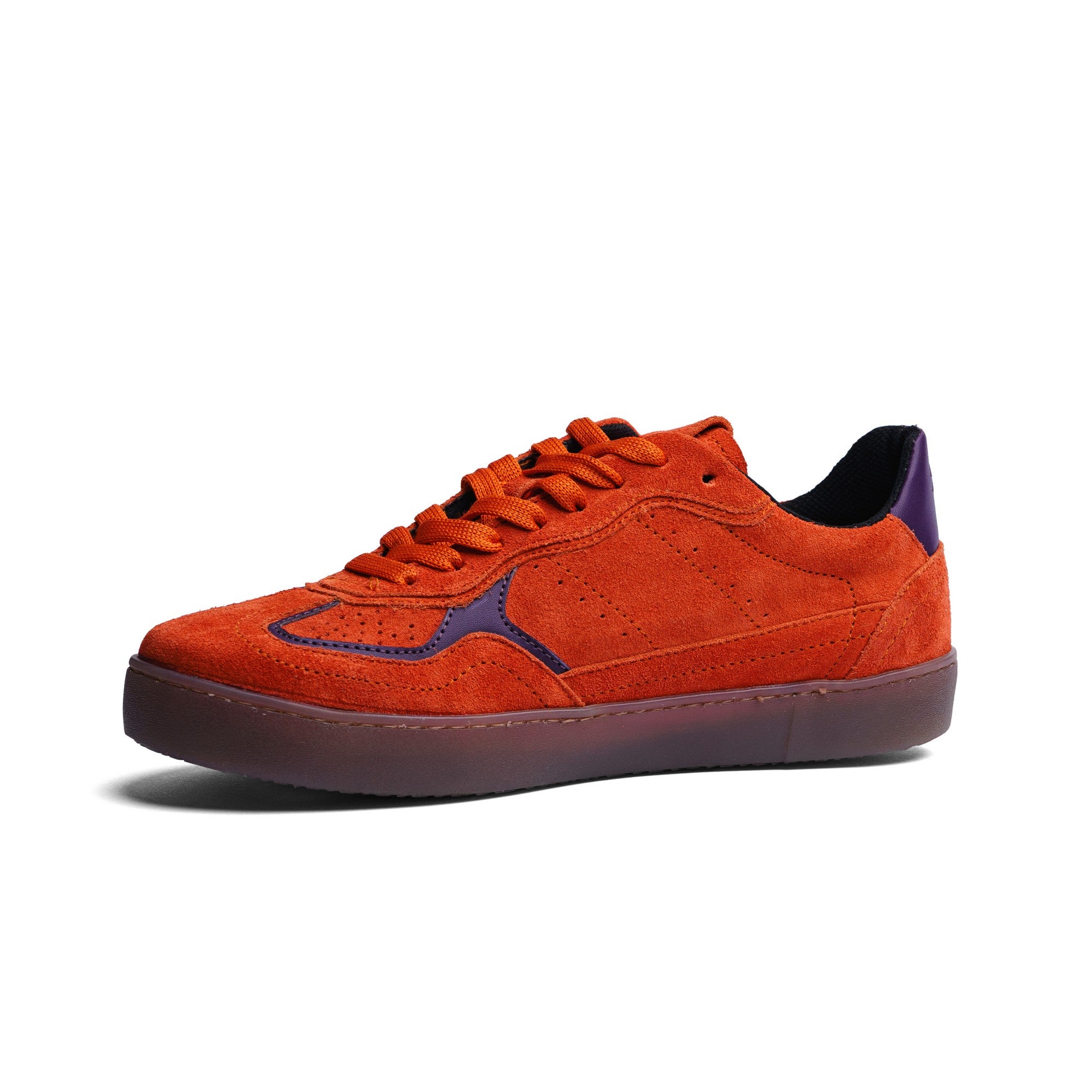 BLACK PEPPERS Lowtop Suede Sneaker PARMA Orange
