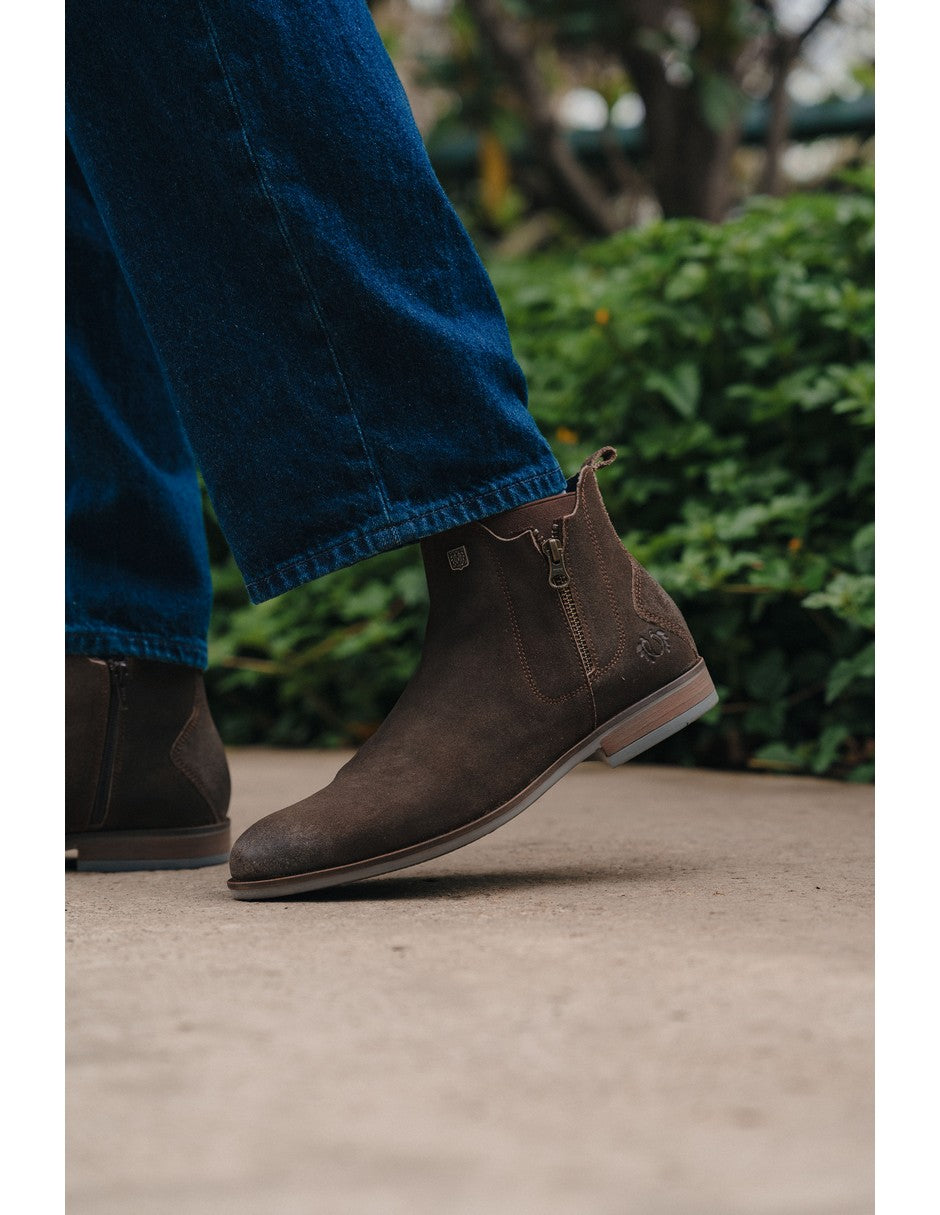 Gray Suede ROCKSTAR CHELSEA