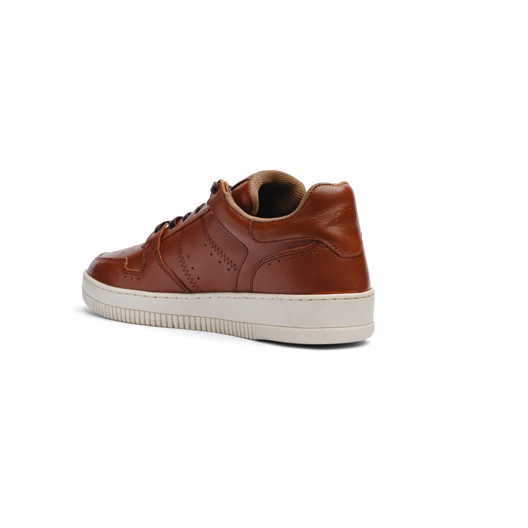 BLACK PEPPERS Lowtop Leather Sneaker CRUISE Camel