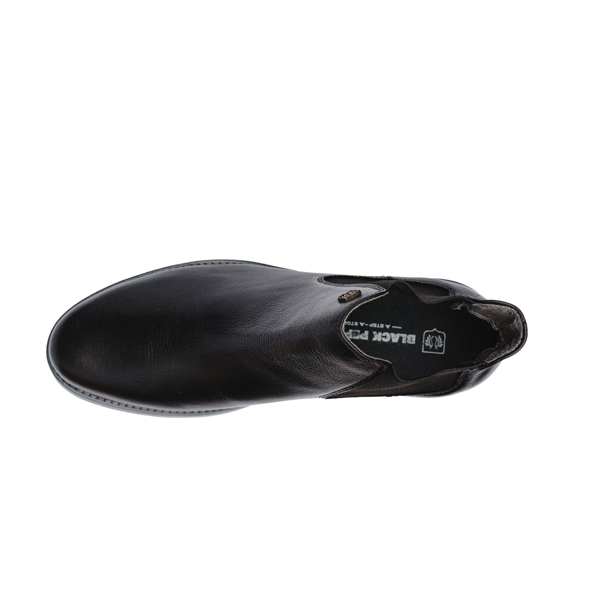 BLACK PEPPERS Black Leather CLASSIC CHELSEA