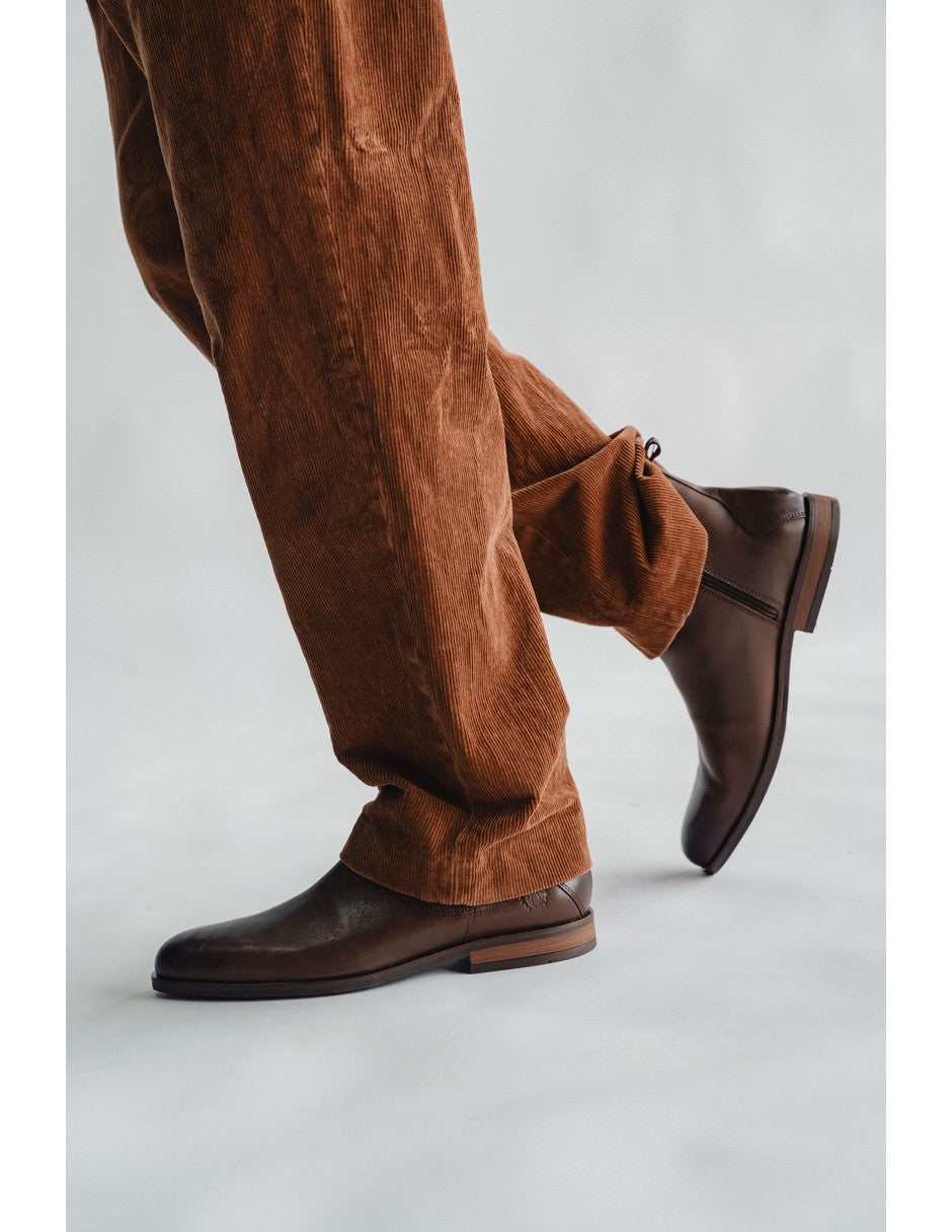 Brown Leather ROCKSTAR CHELSEA