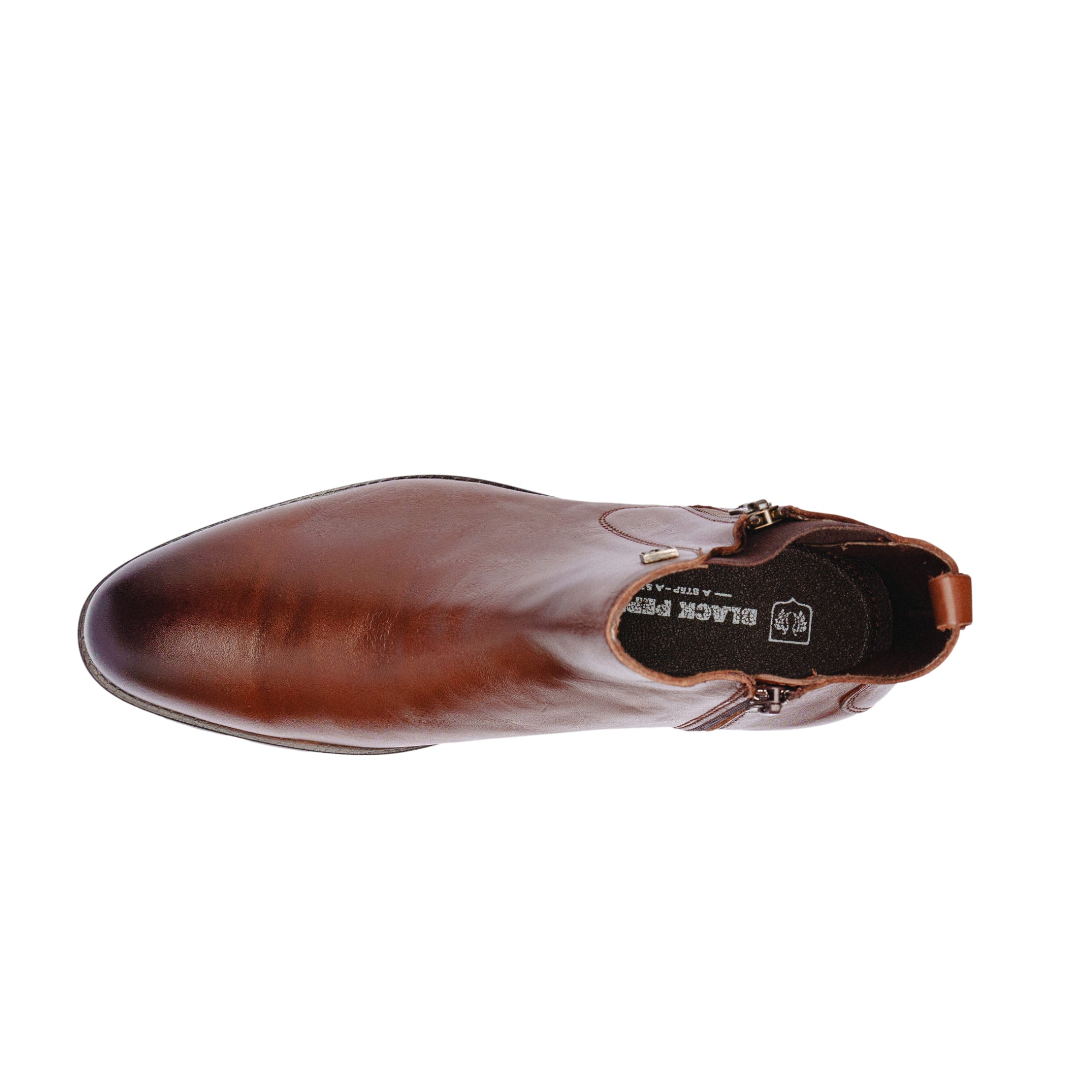 Brown Leather ROCKSTAR CHELSEA