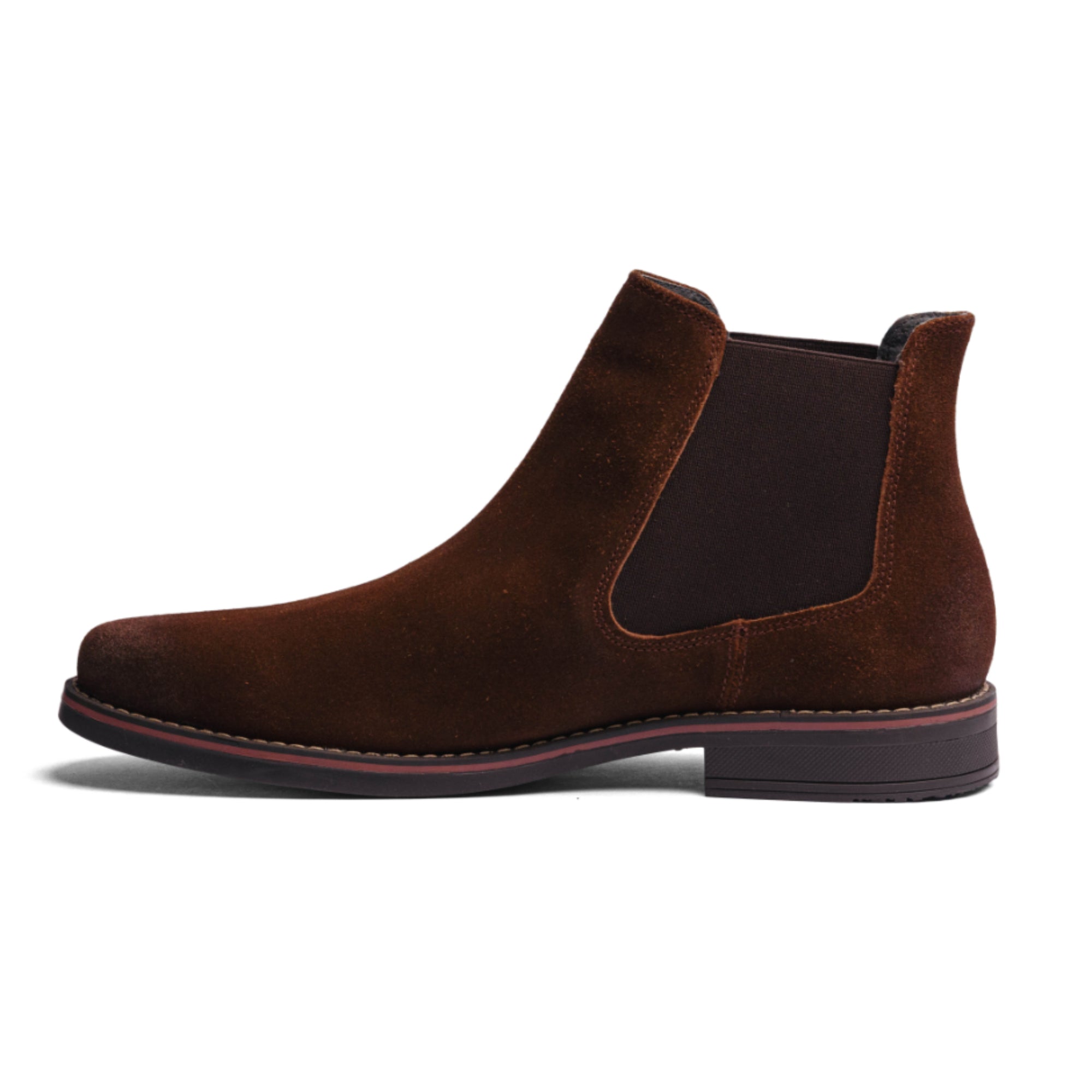 BLACK PEPPERS Camel Suede Leather CLASSIC CHELSEA