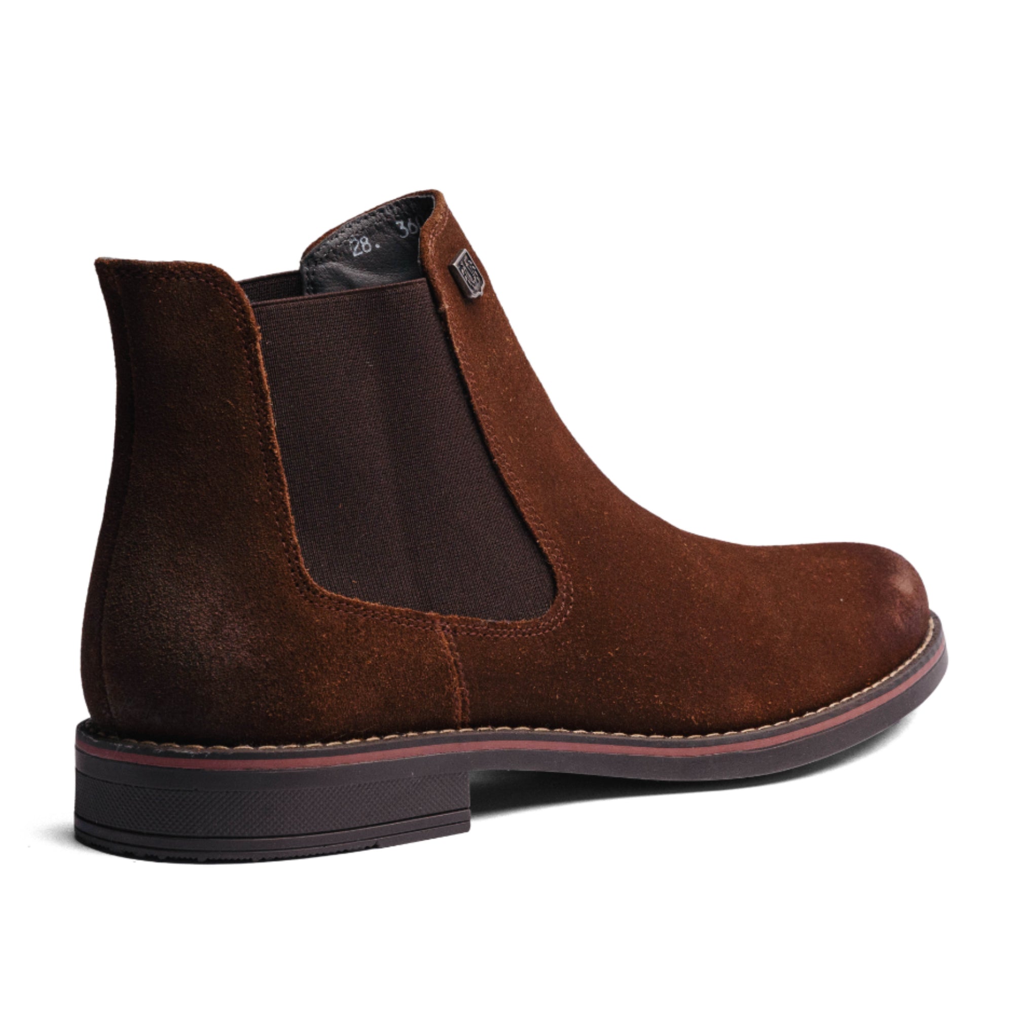 BLACK PEPPERS Camel Suede Leather CLASSIC CHELSEA