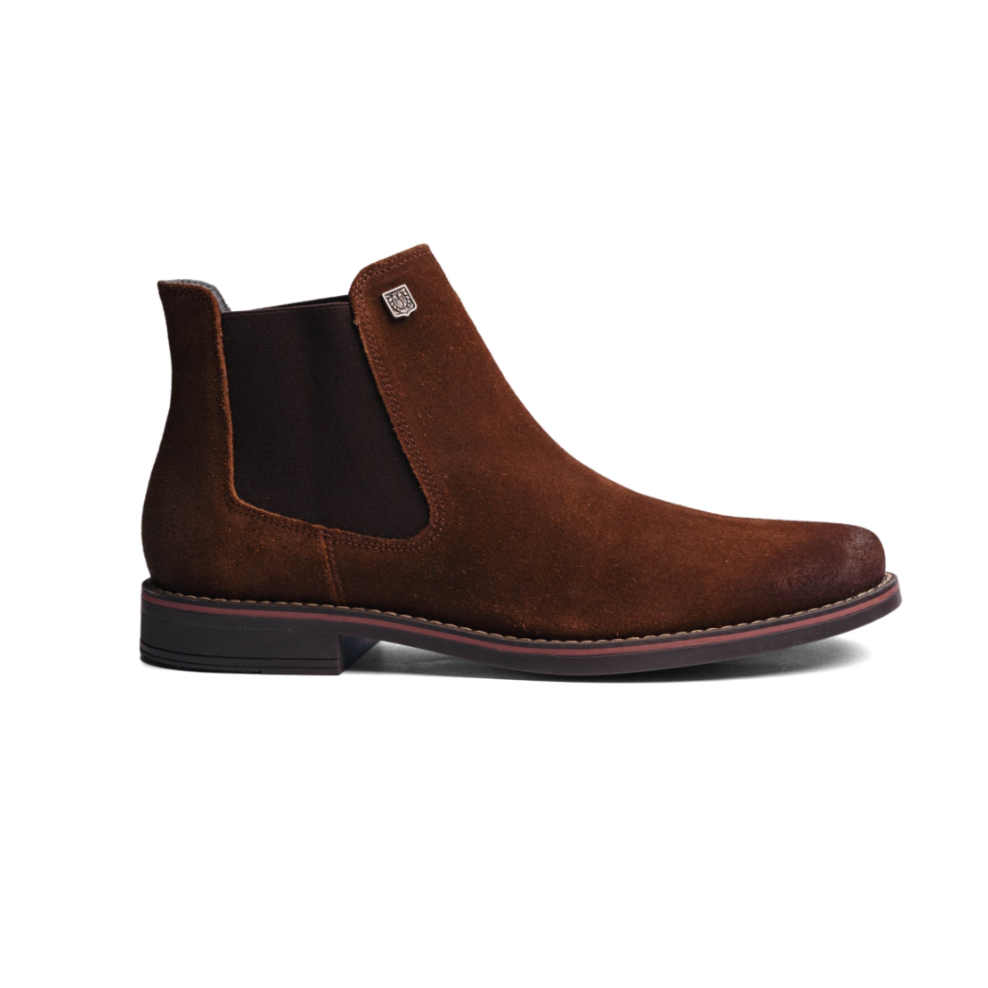 BLACK PEPPERS Camel Suede Leather CLASSIC CHELSEA