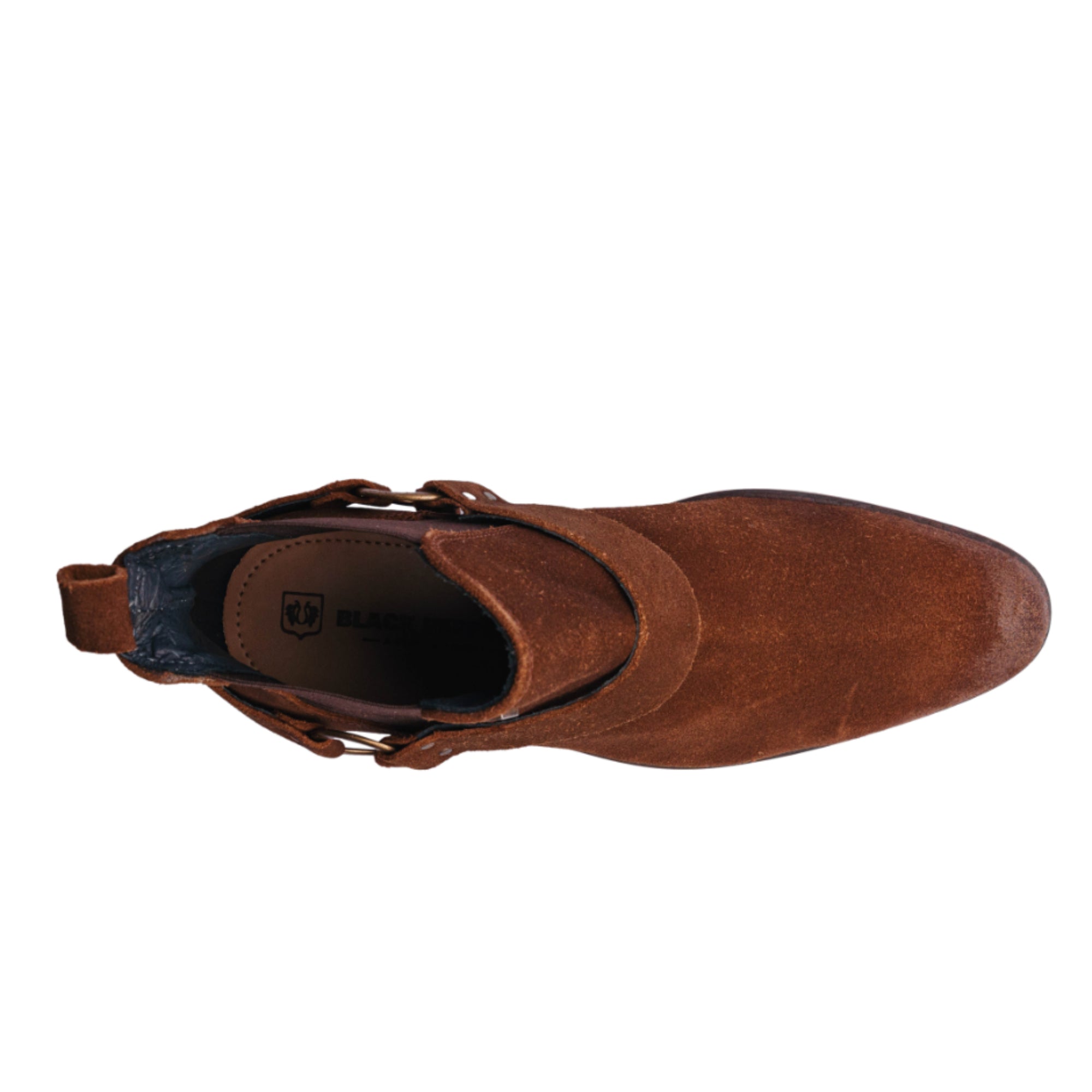 Camel Suede Leather LACE CHELSEA