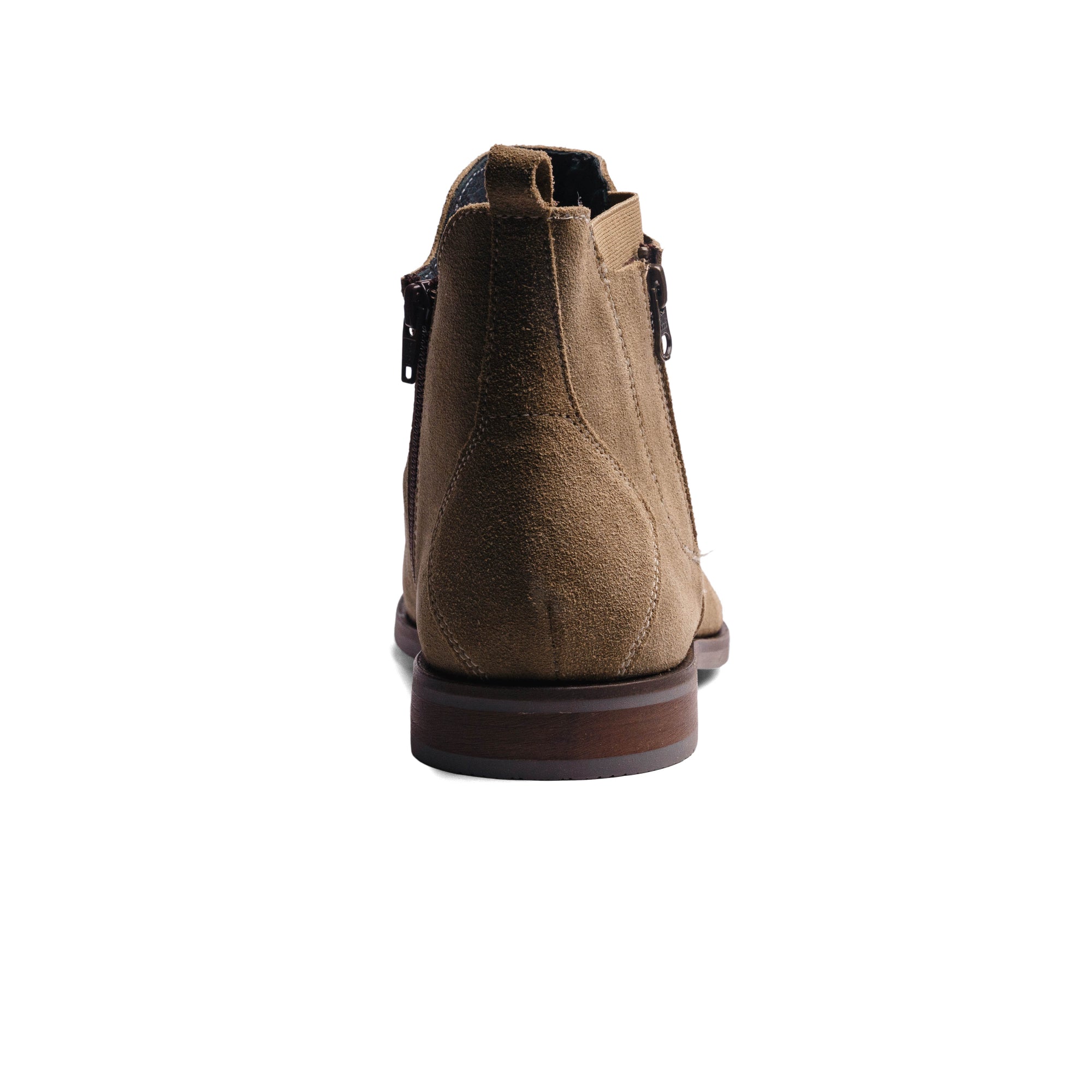 Cream Suede Leather ROCKSTAR CHELSEA