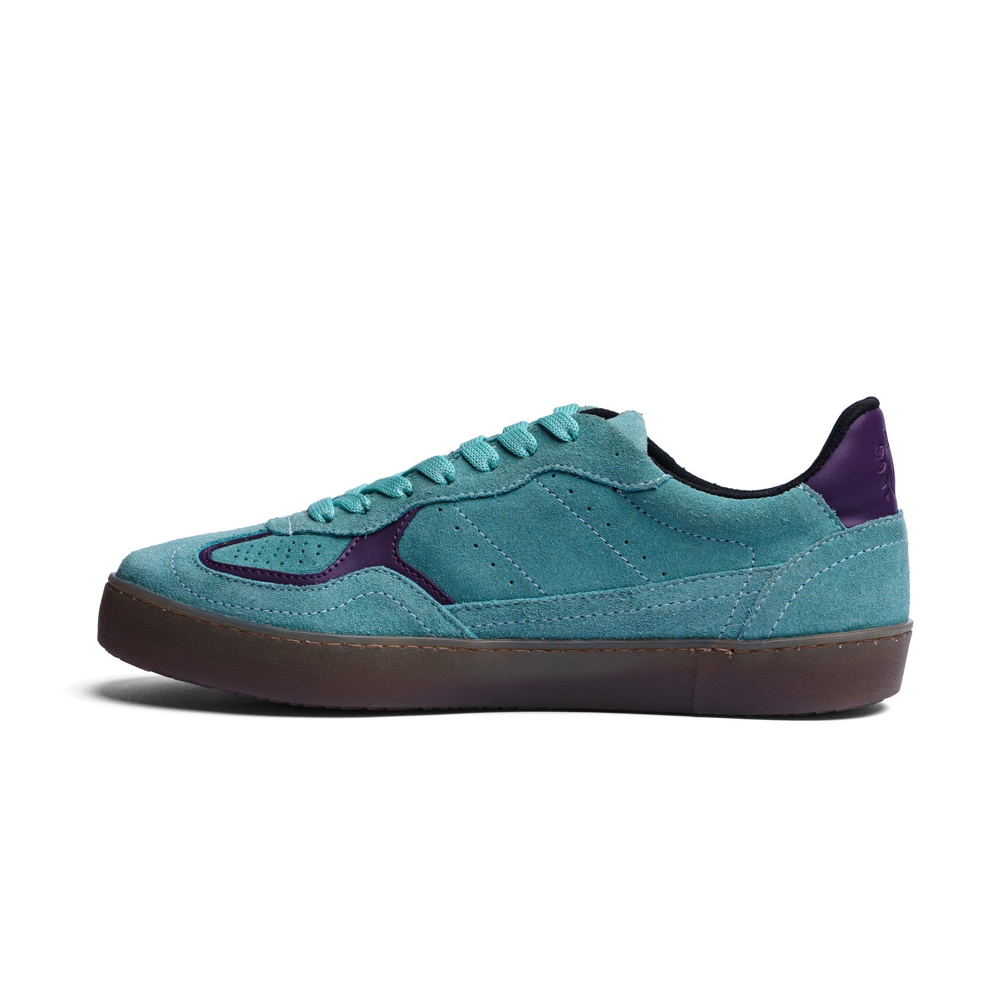 BLACK PEPPERS Lowtop Leather Sneaker PARMA Aqua