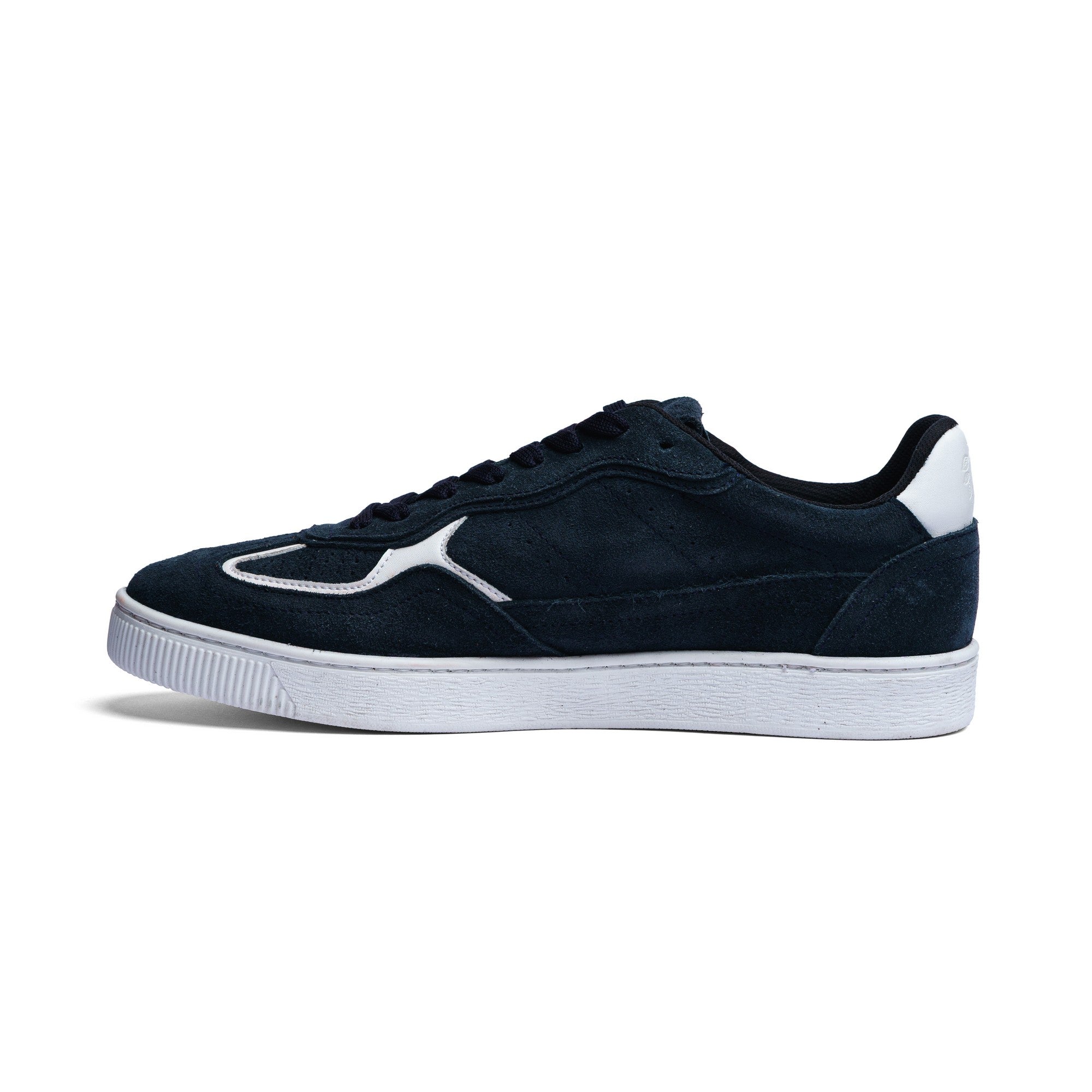 BLACK PEPPERS Lowtop Leather Sneaker PARMA Navy Blue