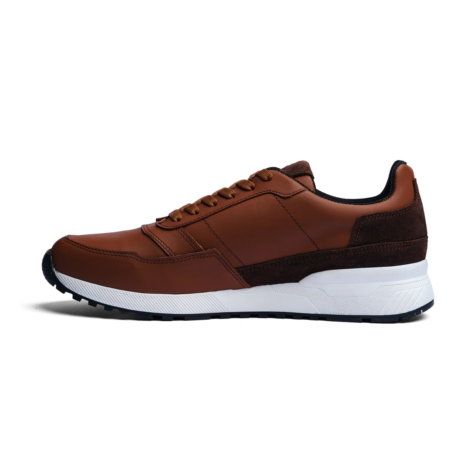 BLACK PEPPERS Trainer Leather Sneaker VERONA Camel