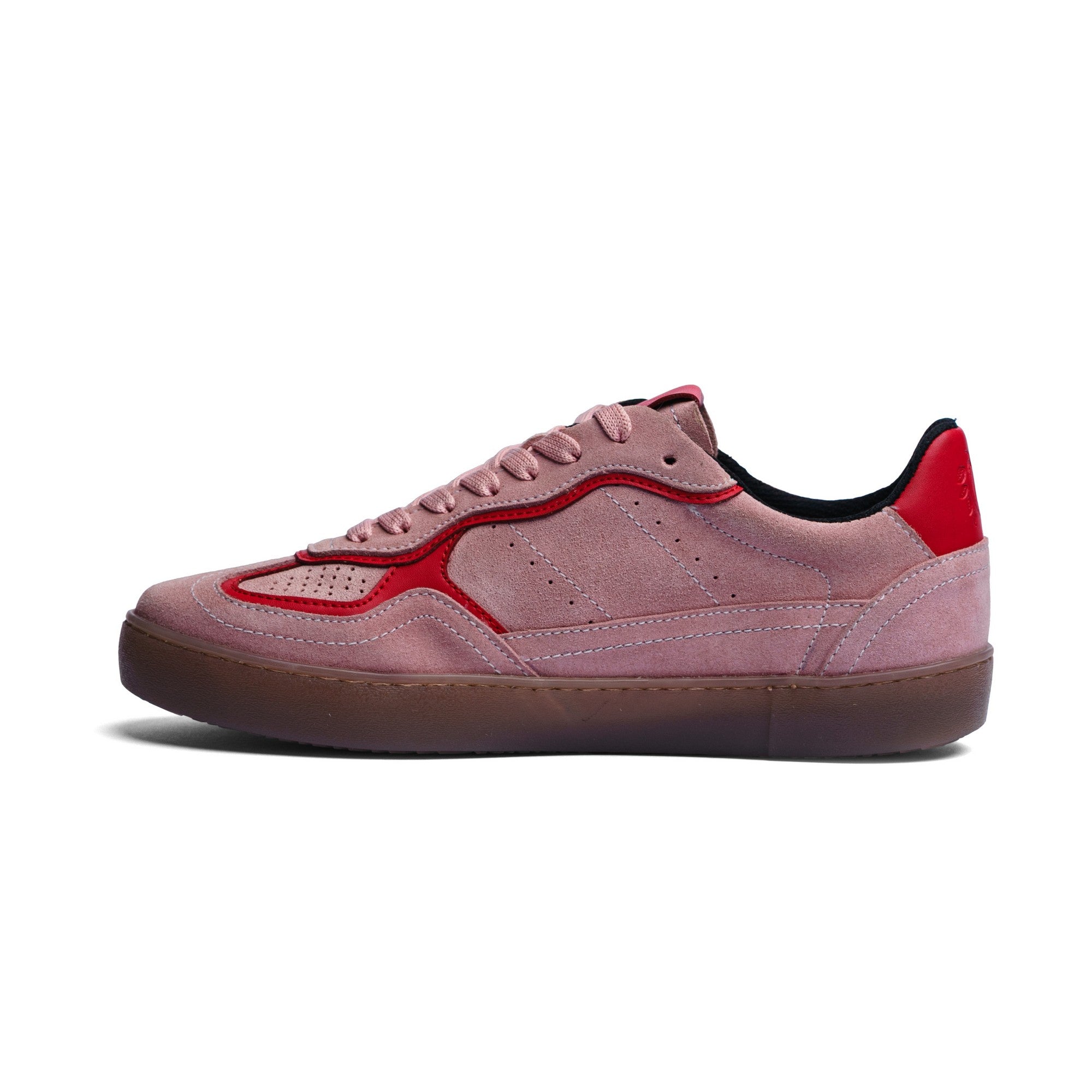 BLACK PEPPERS Lowtop Leather Sneaker PARMA Rose