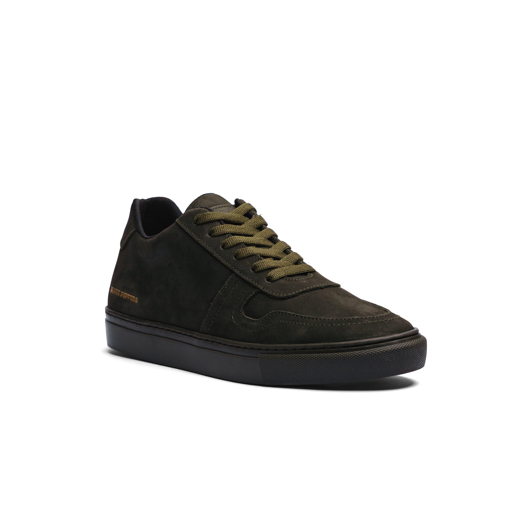 Lowtop Suede Sneaker TURIN Olive Green