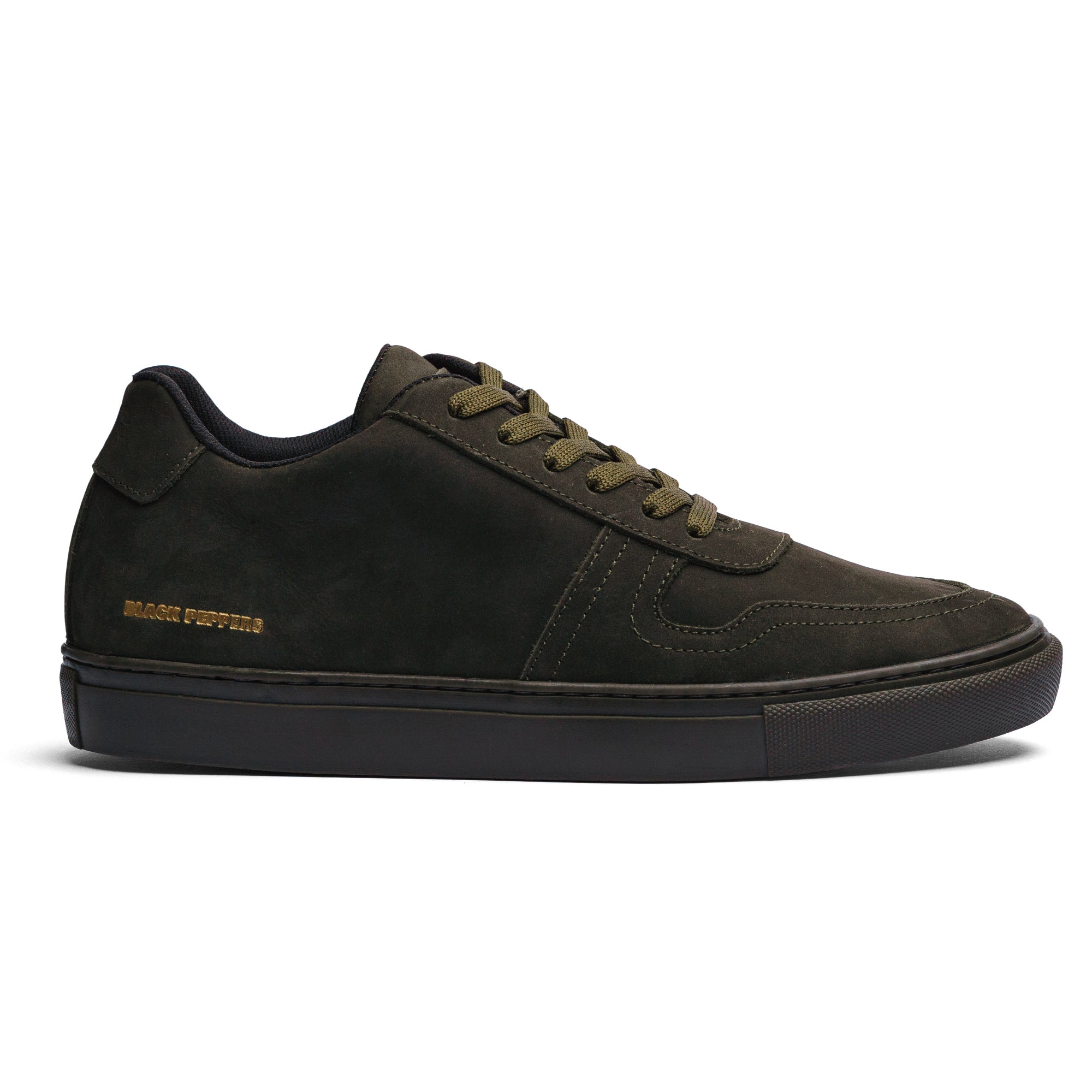 Lowtop Suede Sneaker TURIN Olive Green