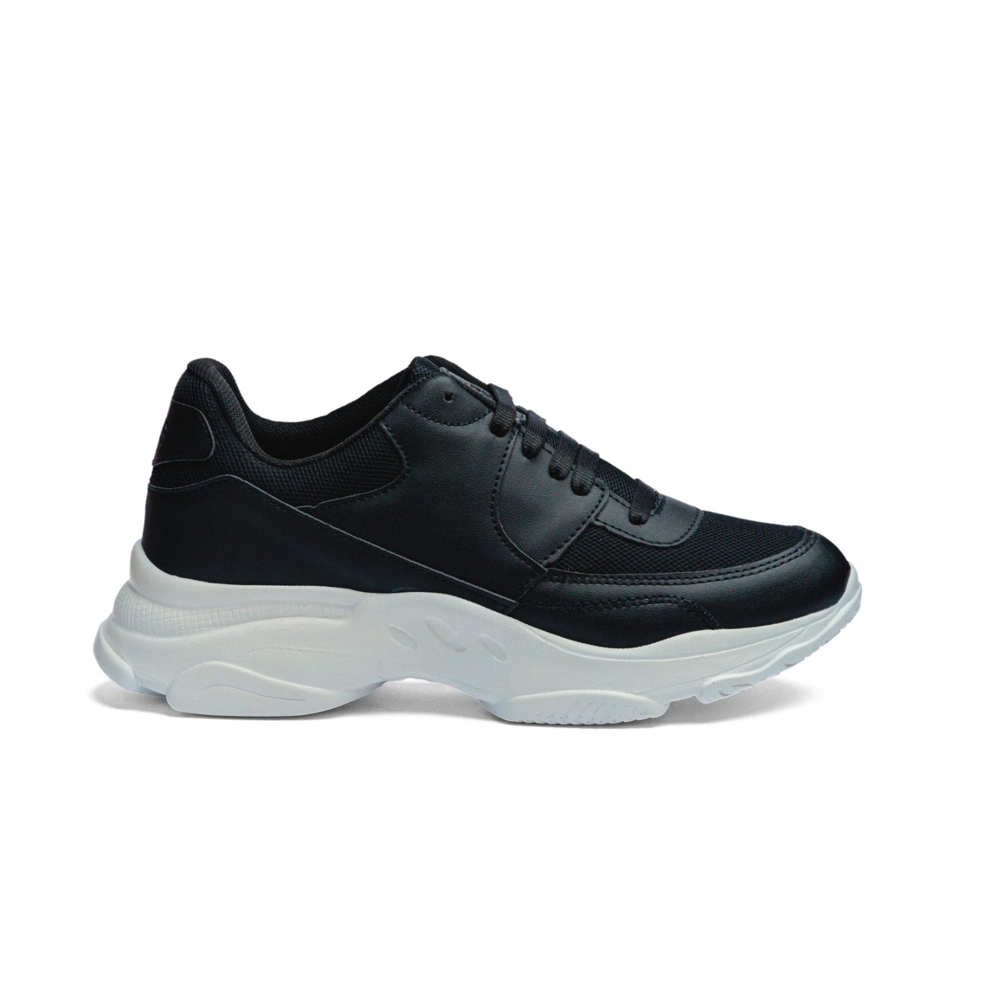 Tenis Black Peppers Black White Sole Chunky