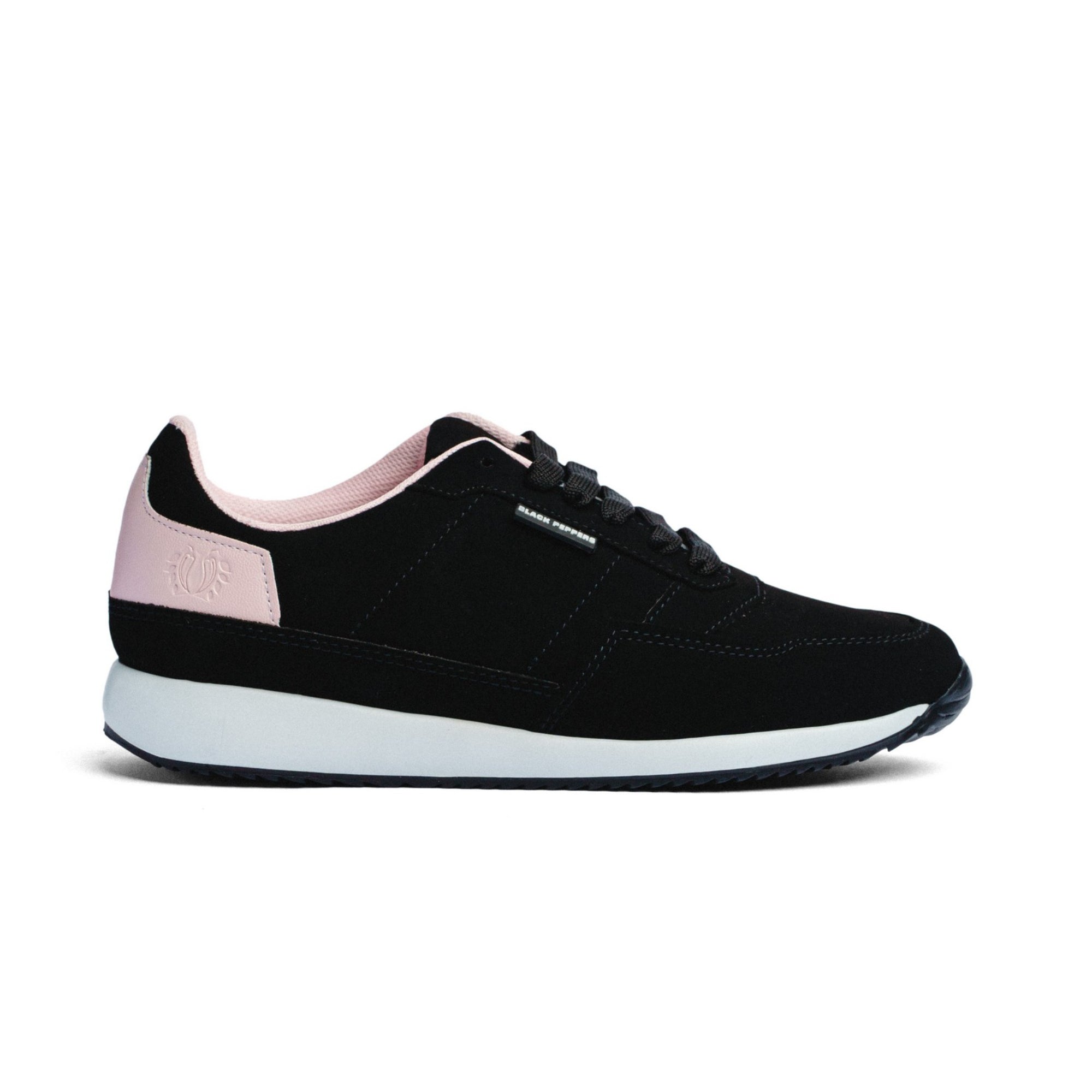 Tenis Black Peppers Sneaker Trainer SR Black/Pink