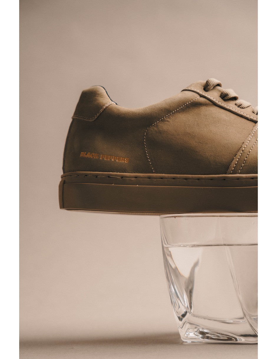 Lowtop Suede Sneaker TURIN Beige