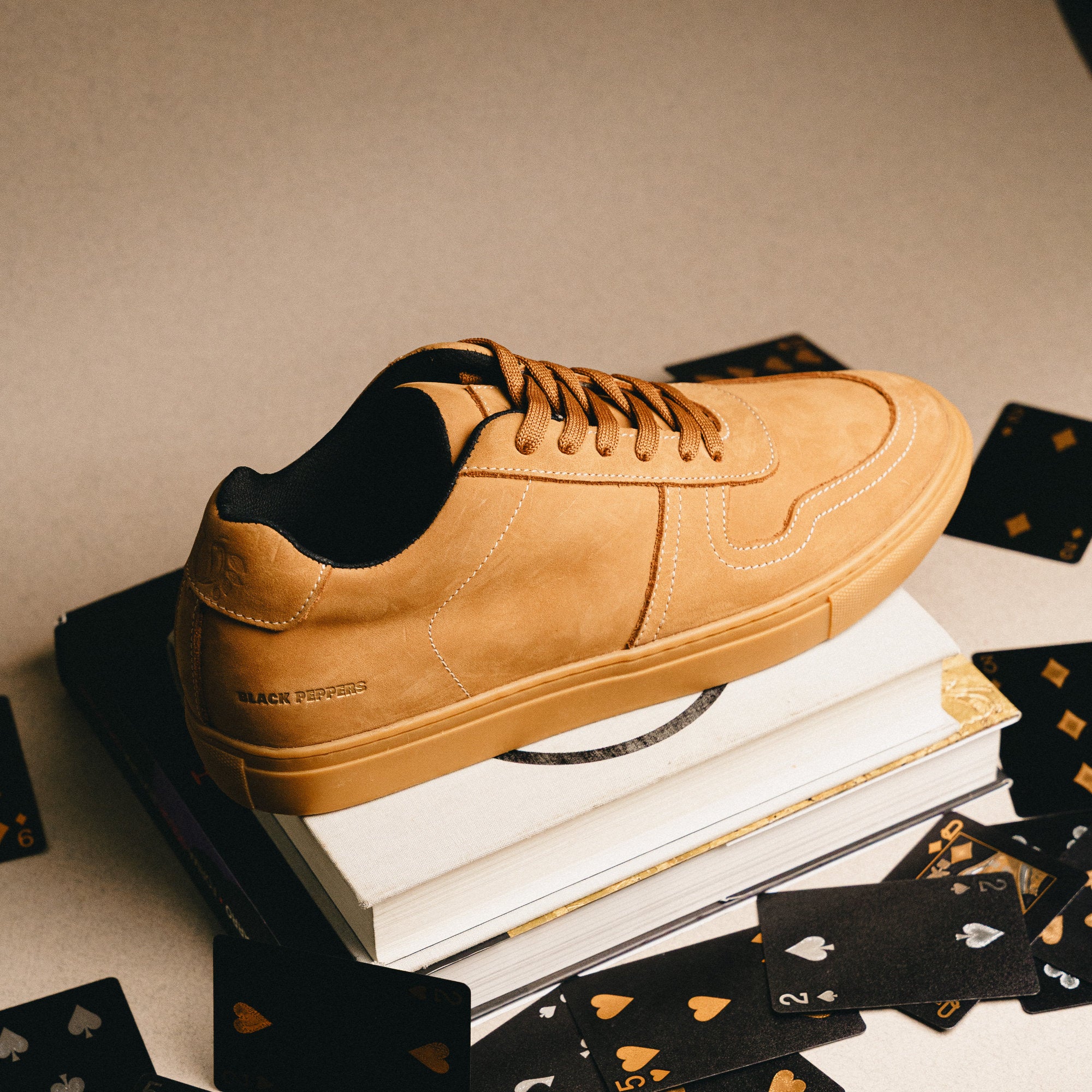 Lowtop Suede Sneaker TURIN Camel