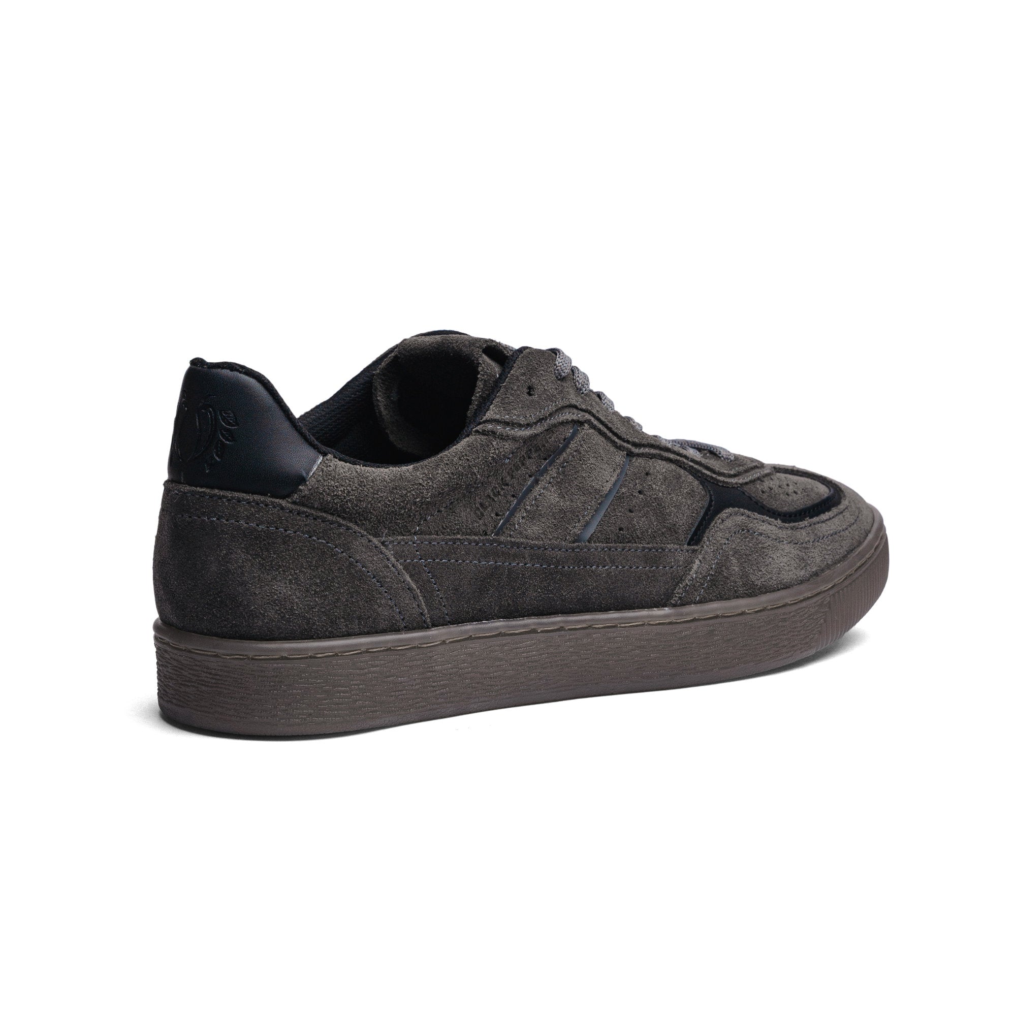 BLACK PEPPERS Lowtop Leather Sneaker PARMA Gris