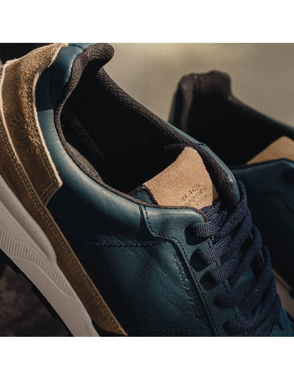Trainer Leather Sneaker VERONA NAVY
