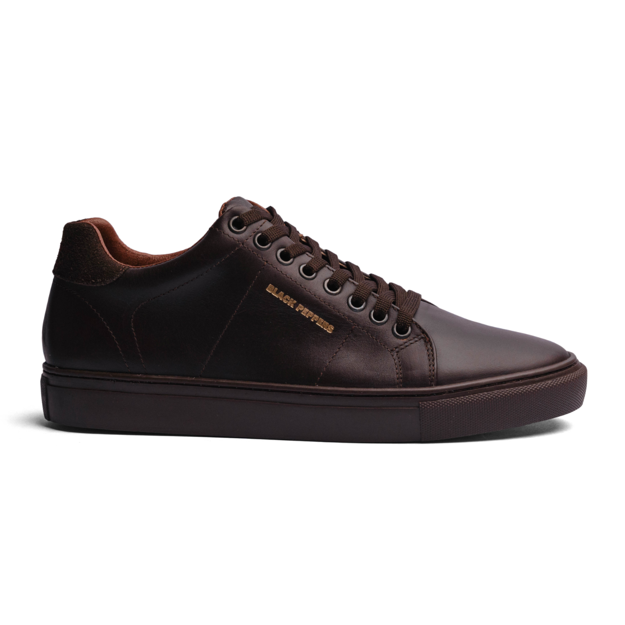 Lowtop Leather Sneaker CORE Chocolate