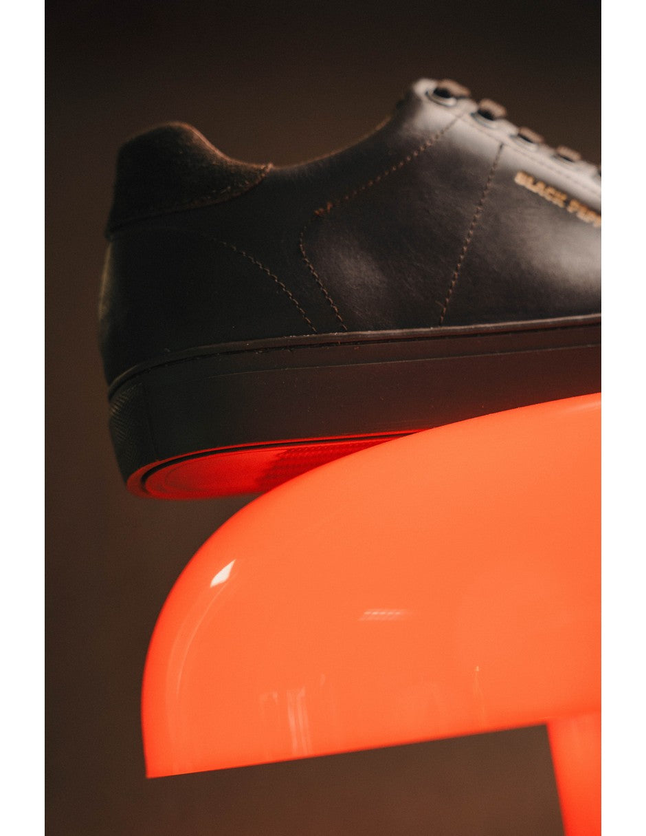 Lowtop Leather Sneaker CORE Full Chocolate