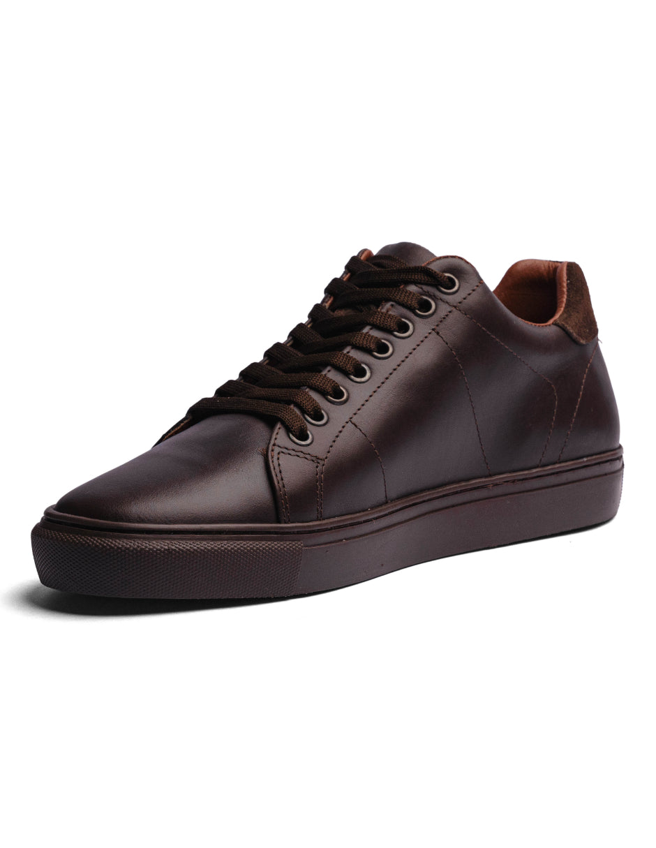 Lowtop Leather Sneaker CORE Full Chocolate