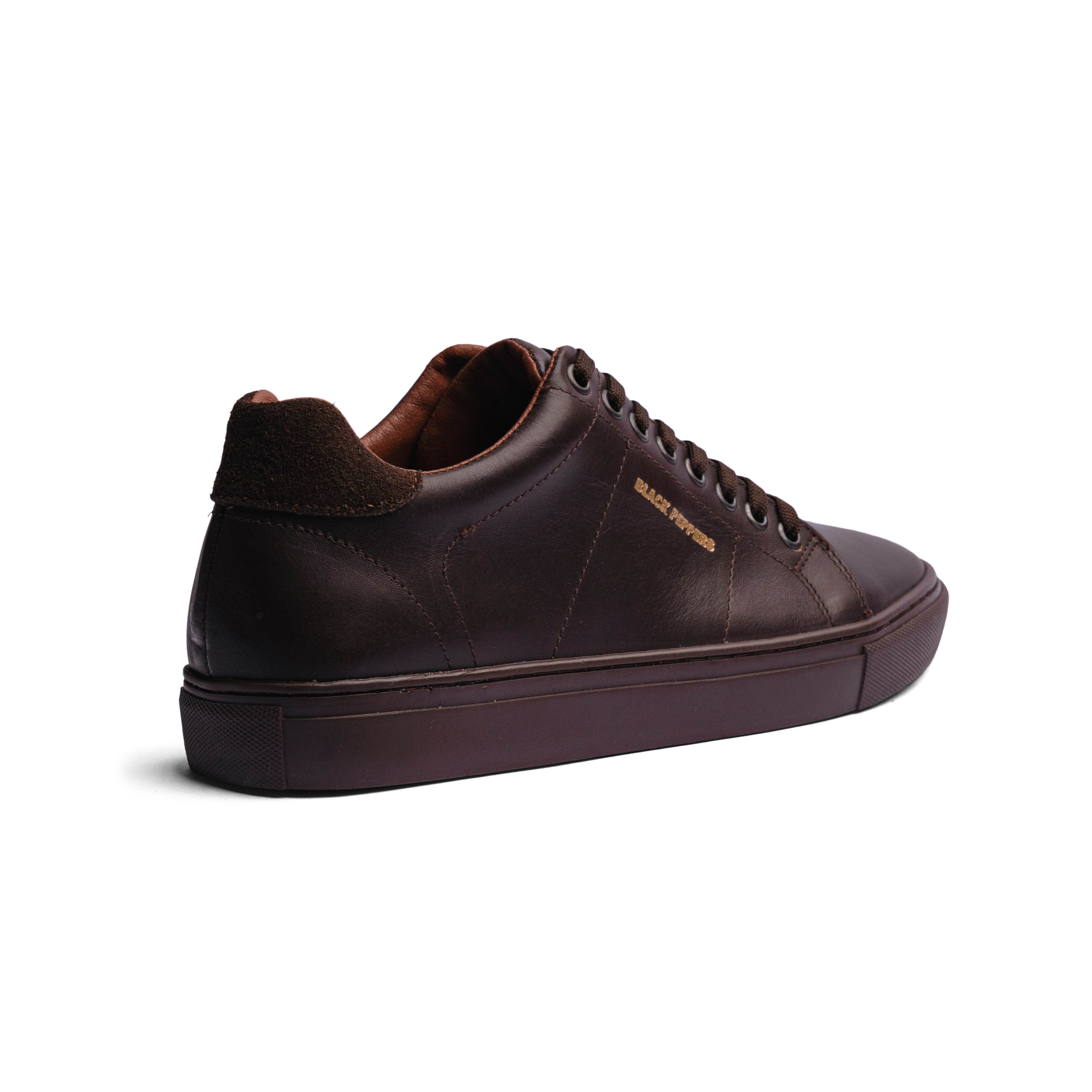 Lowtop Leather Sneaker CORE Chocolate