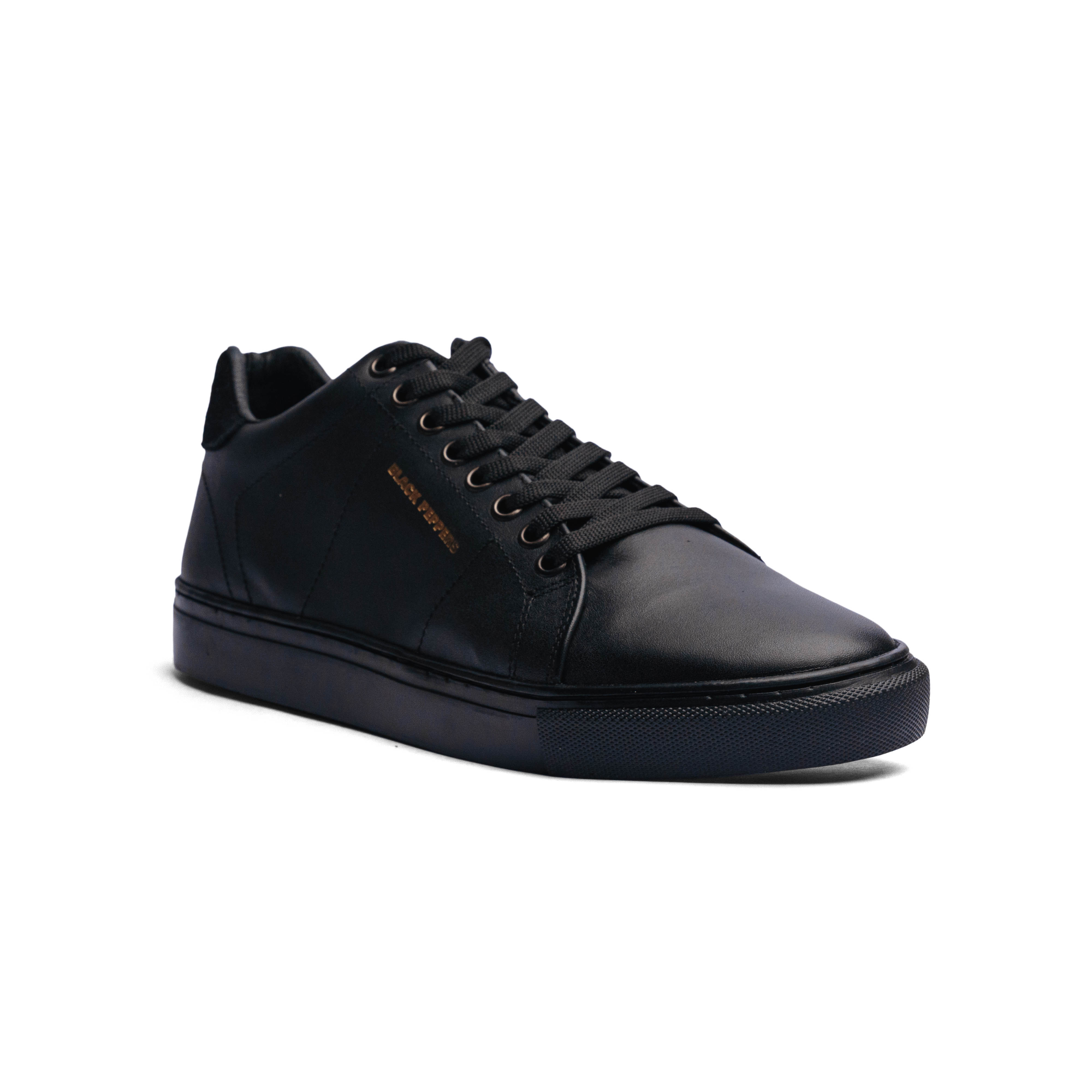 Lowtop Leather Sneaker CORE Black
