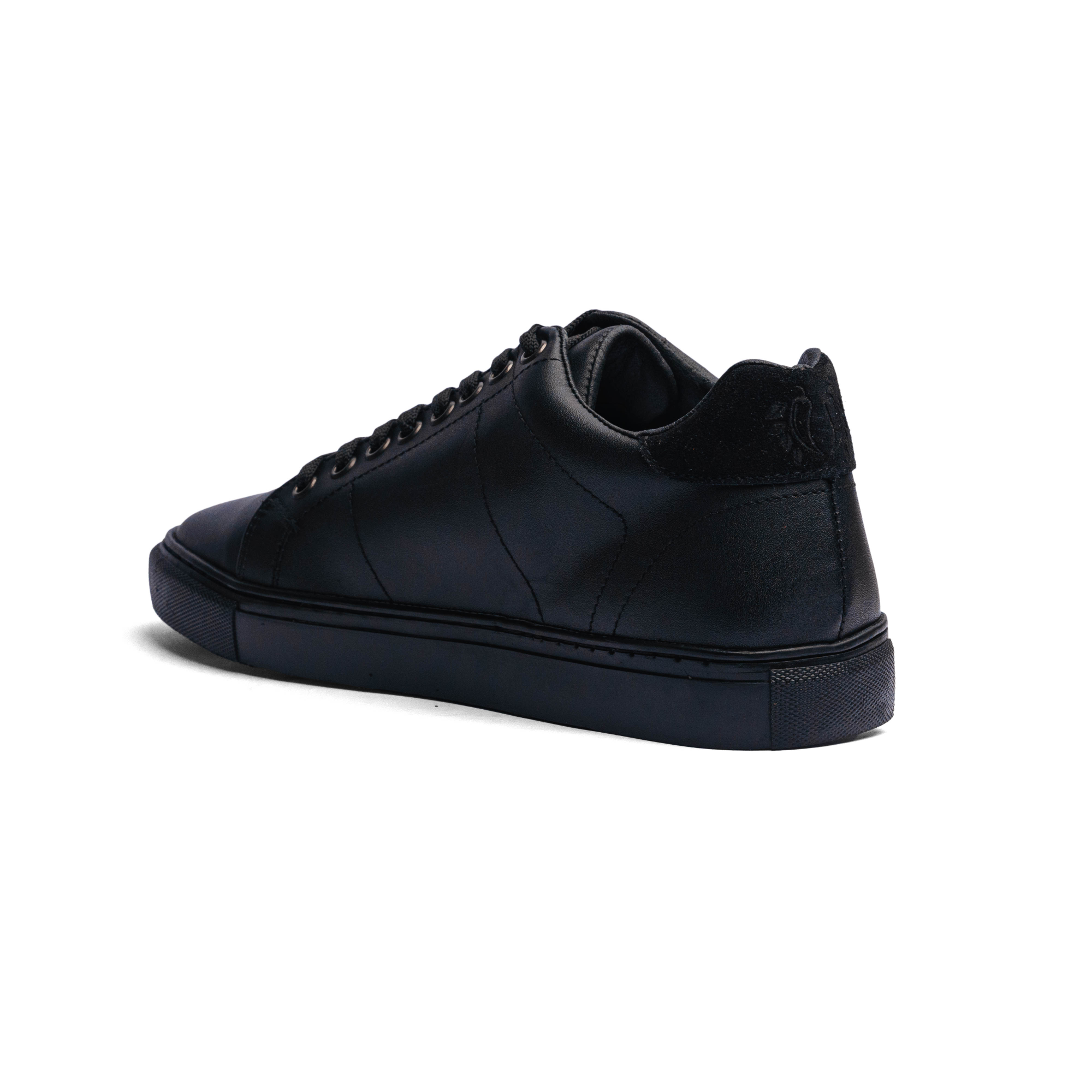 Lowtop Leather Sneaker CORE Black