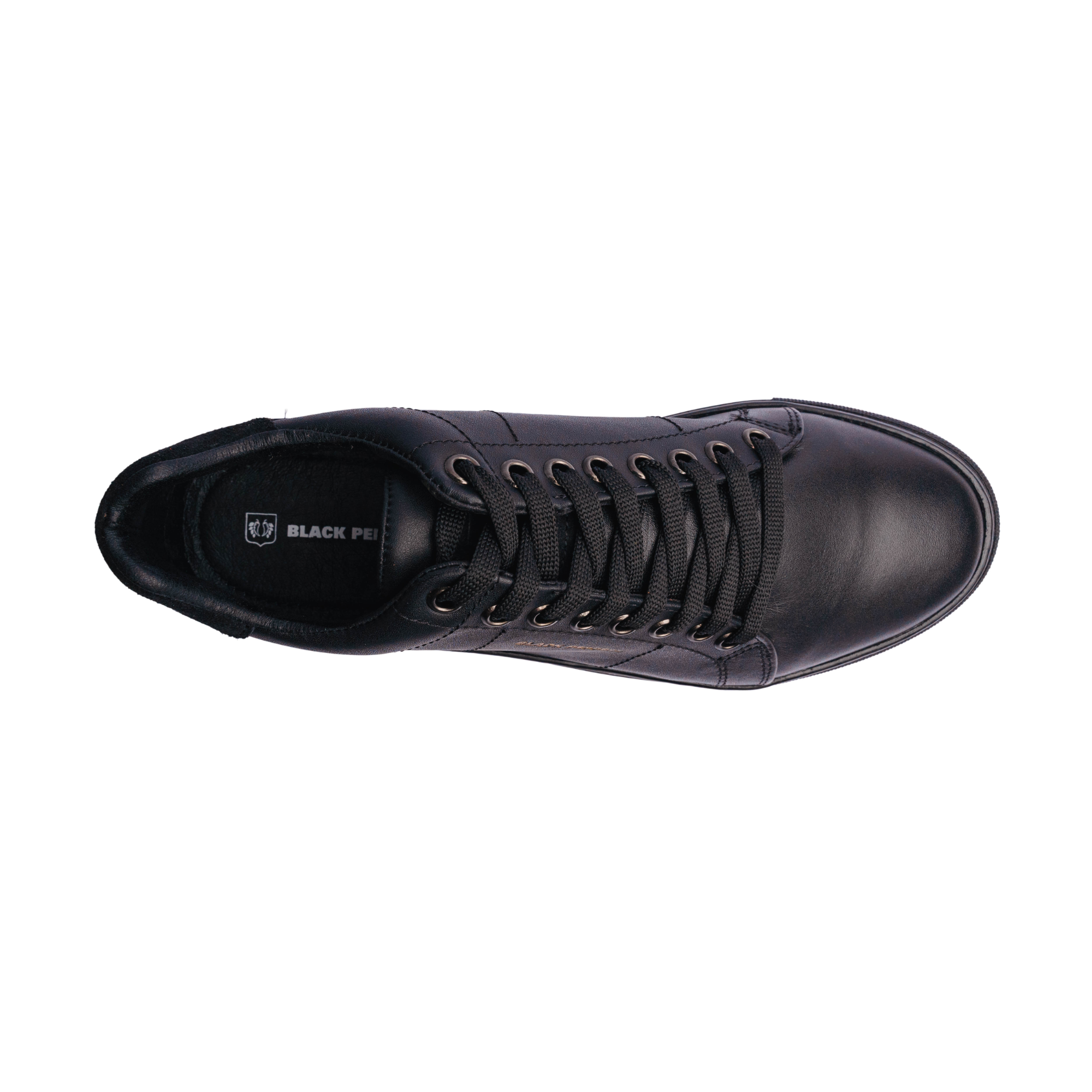 Lowtop Leather Sneaker CORE Black