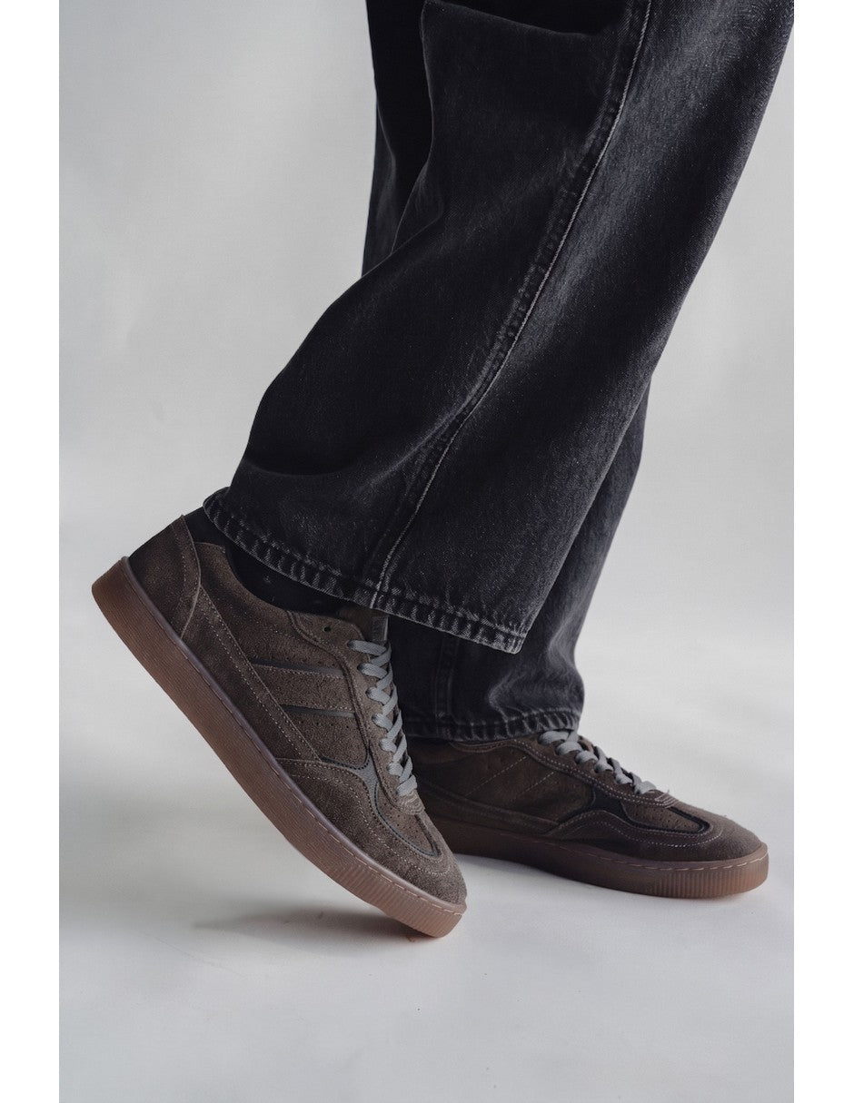 Lowtop Leather Sneaker PARMA Gray