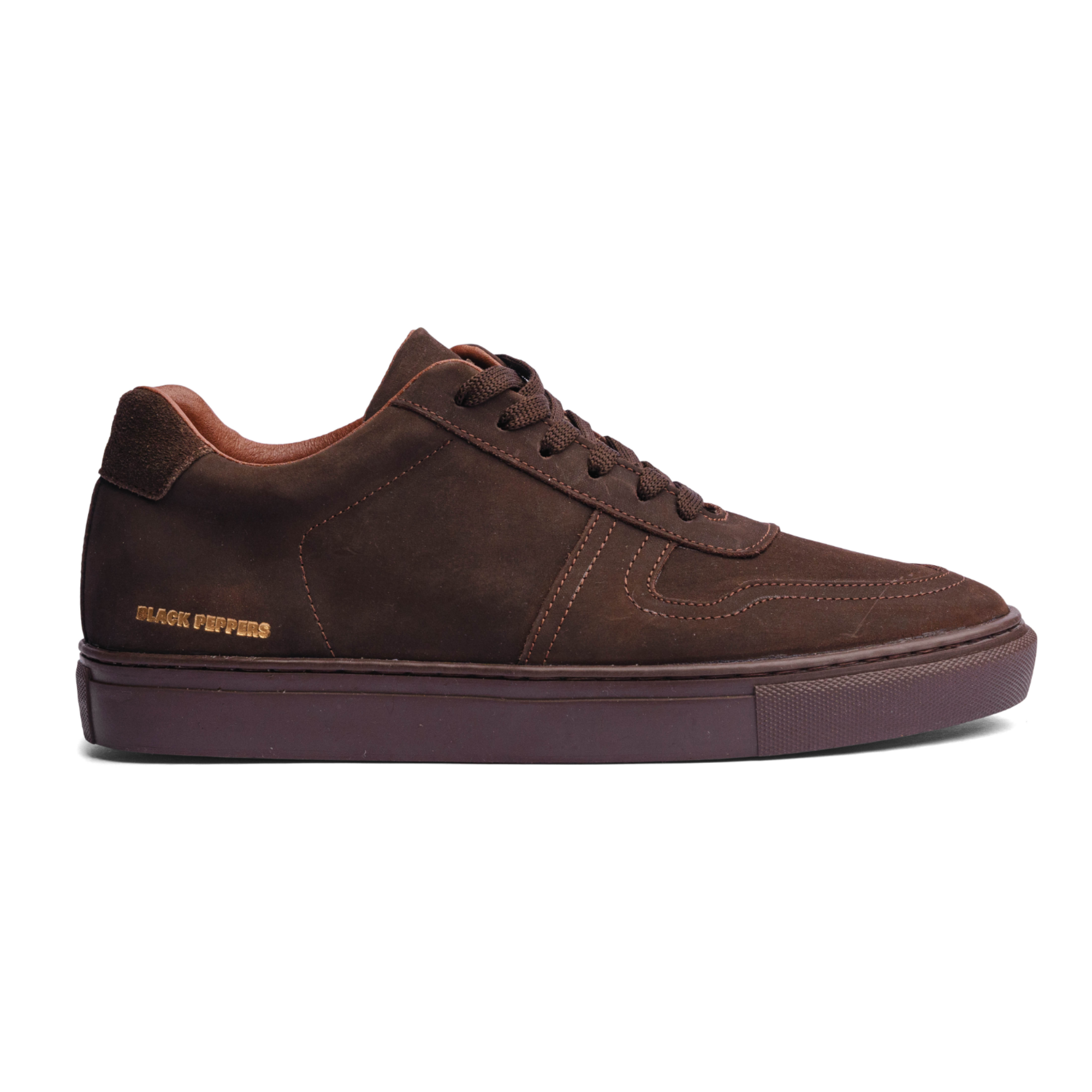 Lowtop Leather Sneaker TURIN Brown