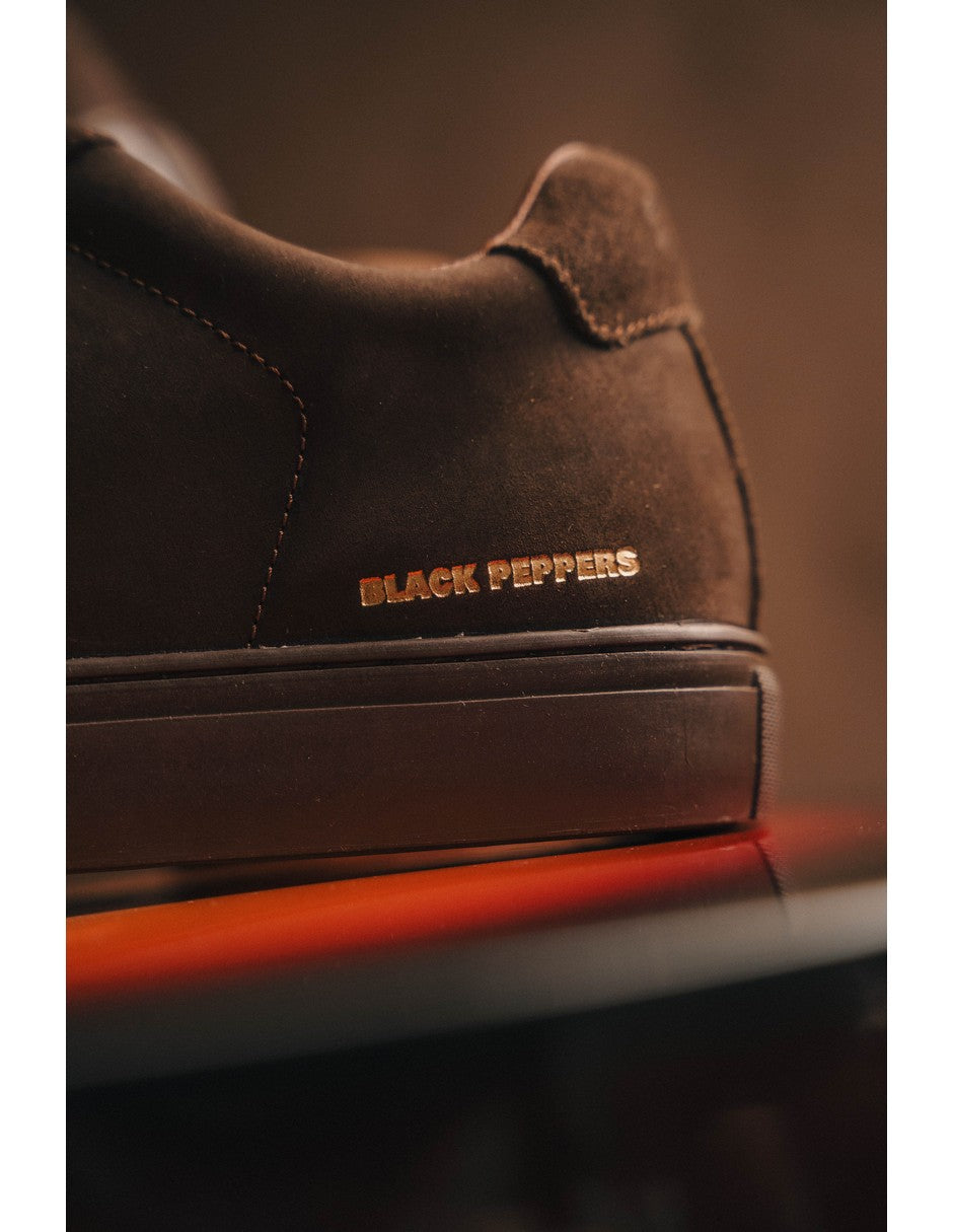 Lowtop Suede Sneaker TURIN Full Chocolate