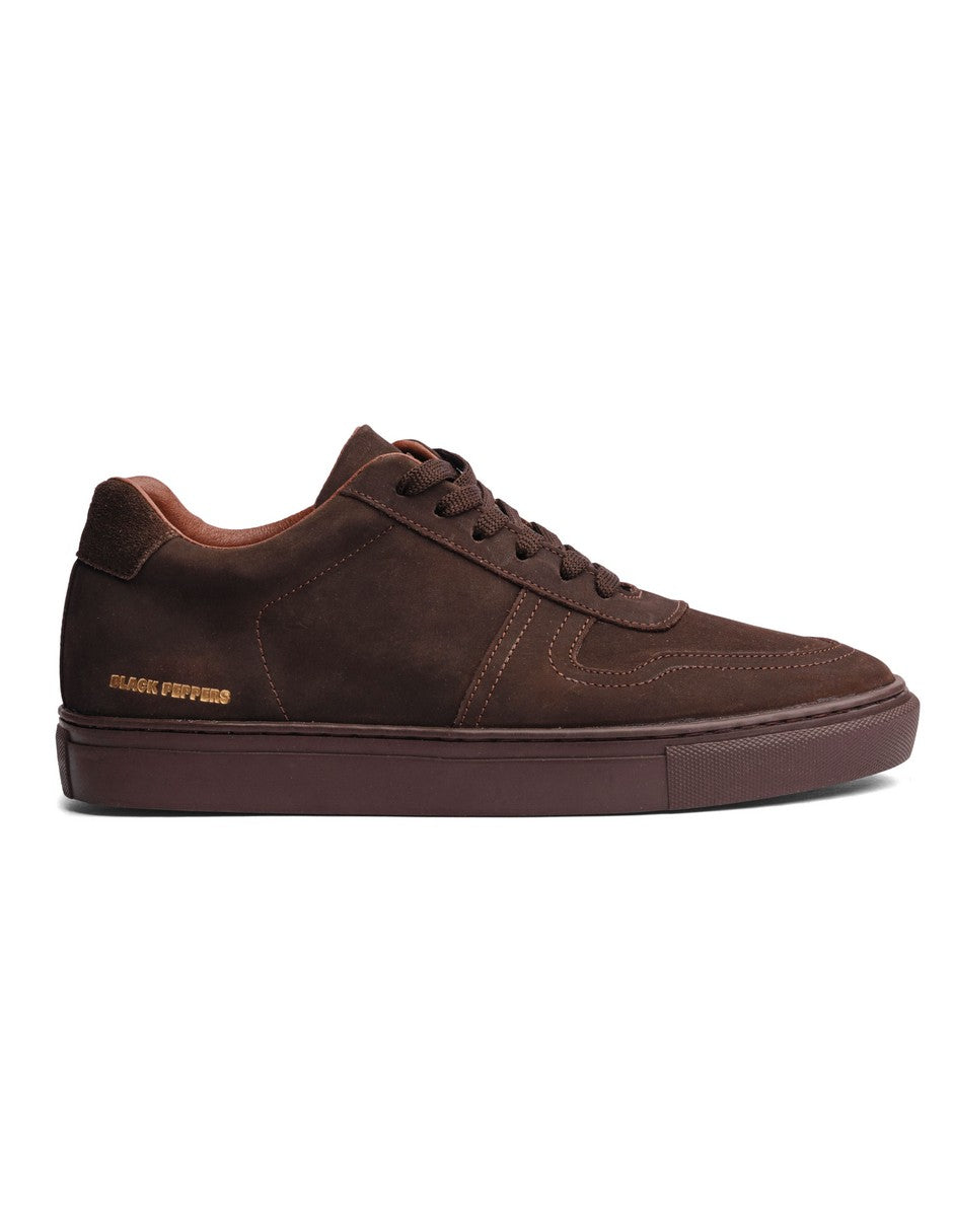 Lowtop Suede Sneaker TURIN Full Chocolate