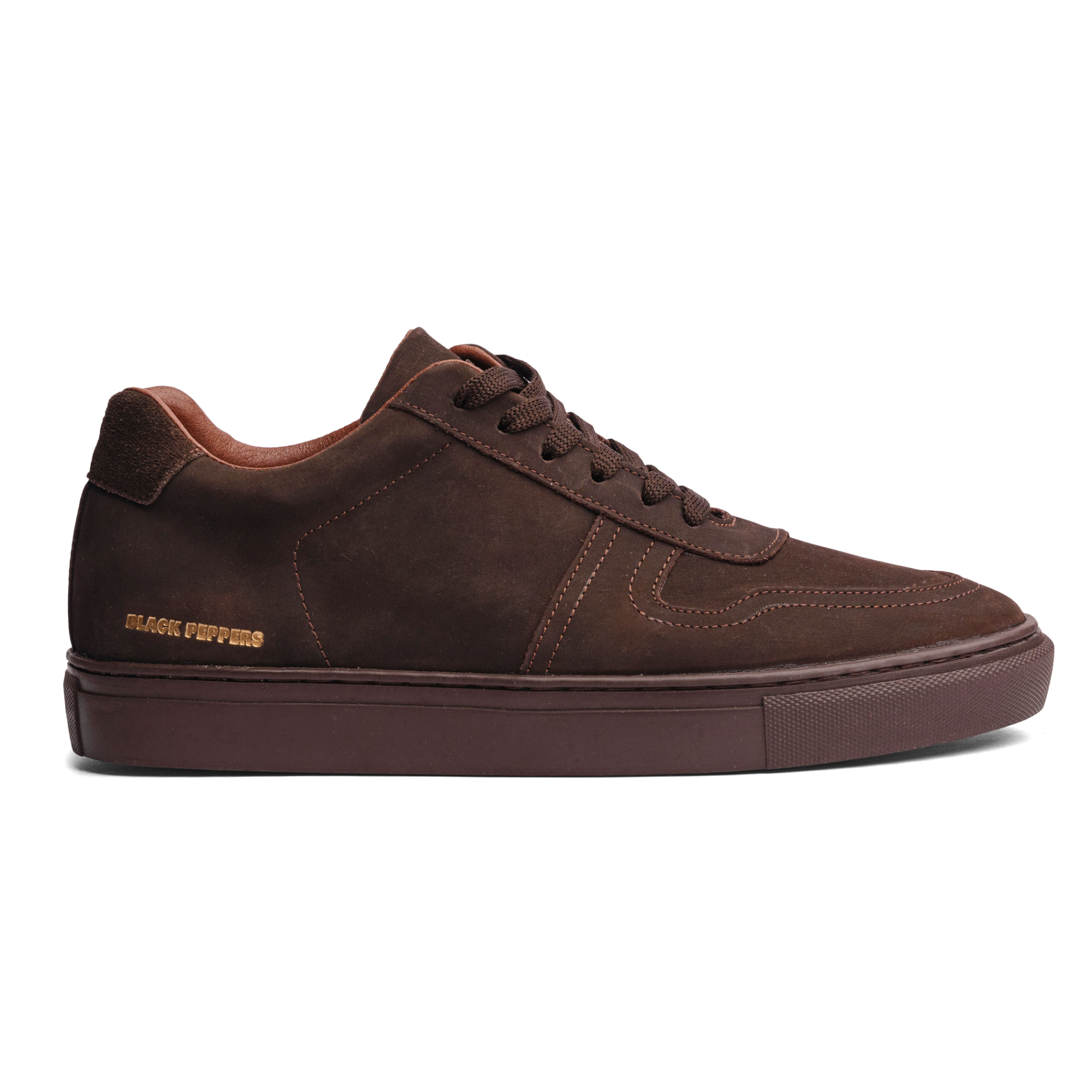 Lowtop Leather Sneaker TURIN Brown