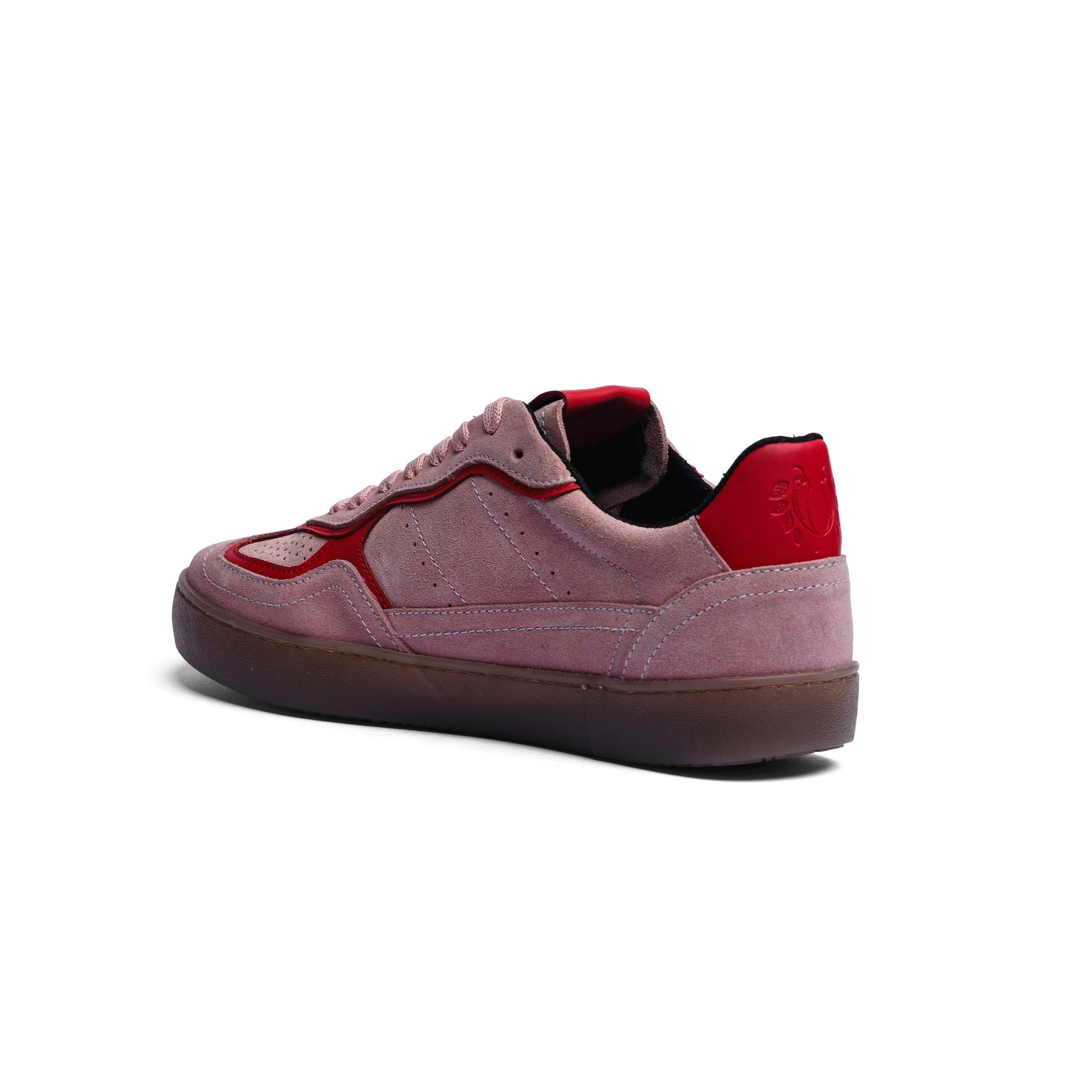 BLACK PEPPERS Lowtop Leather Sneaker PARMA Rose