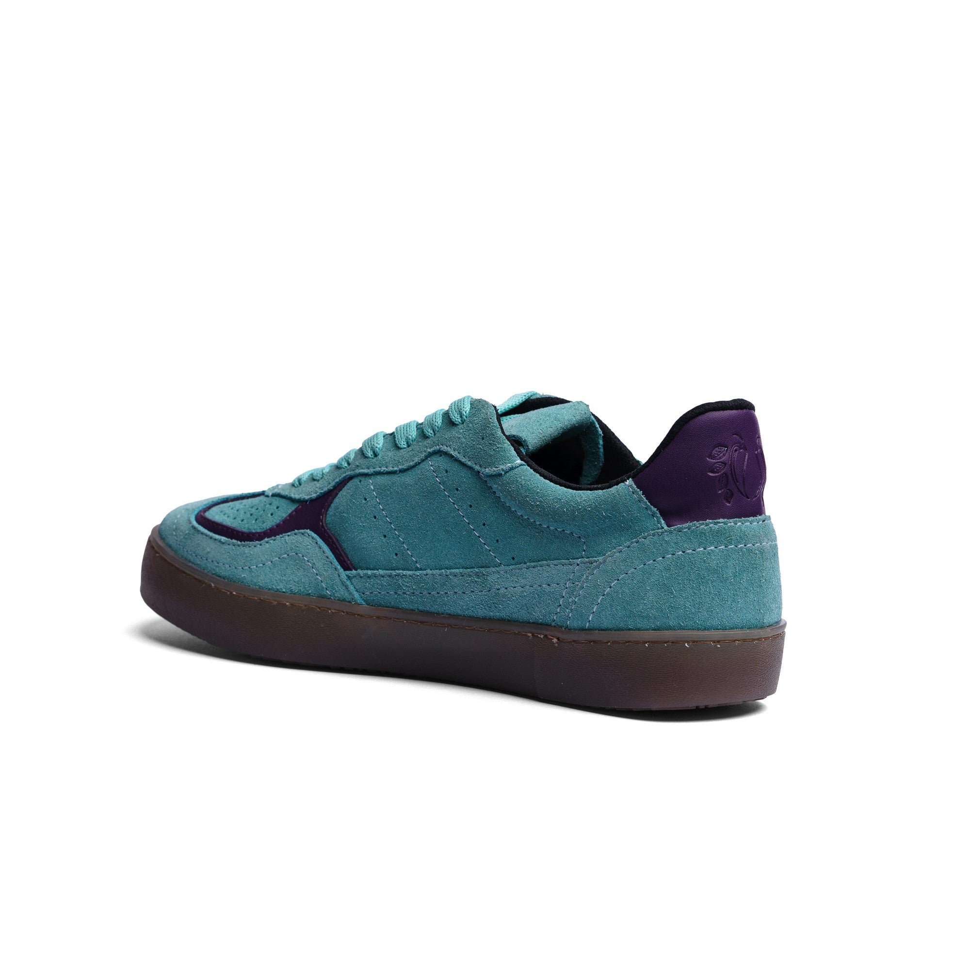 BLACK PEPPERS Lowtop Leather Sneaker PARMA Aqua