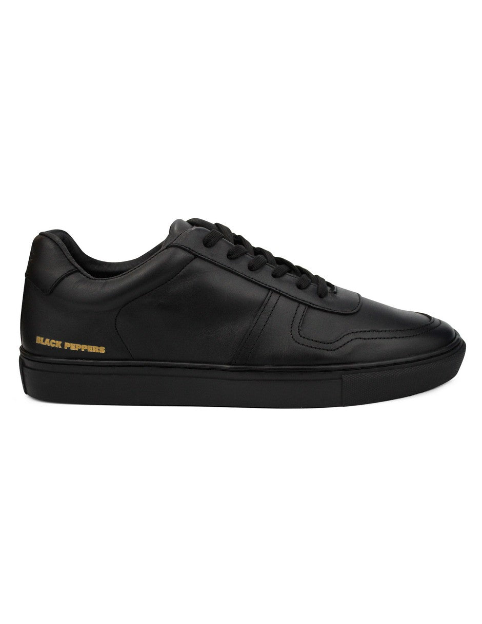 Lowtop Leather Sneaker TURIN Full Black