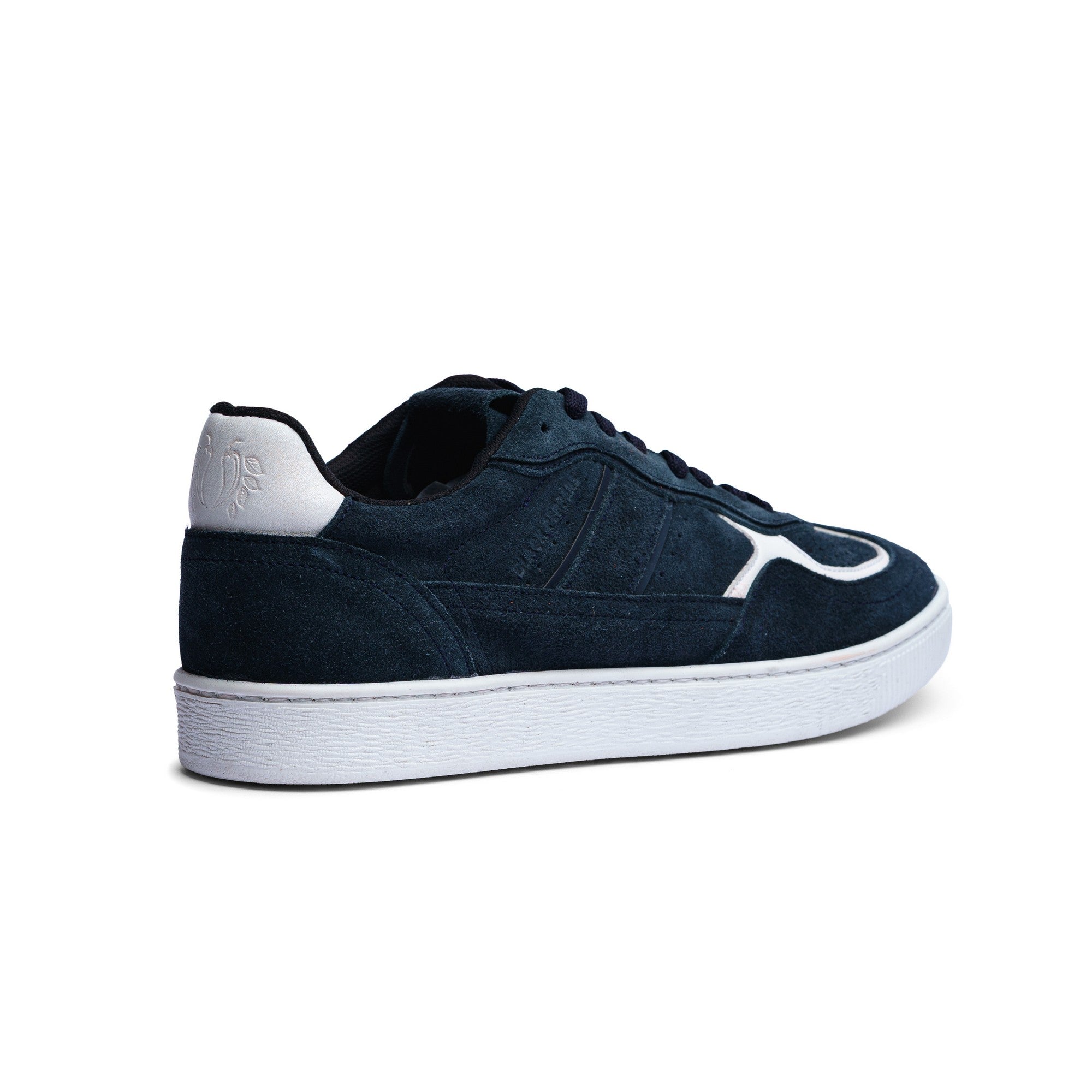 BLACK PEPPERS Lowtop Leather Sneaker PARMA Navy Blue