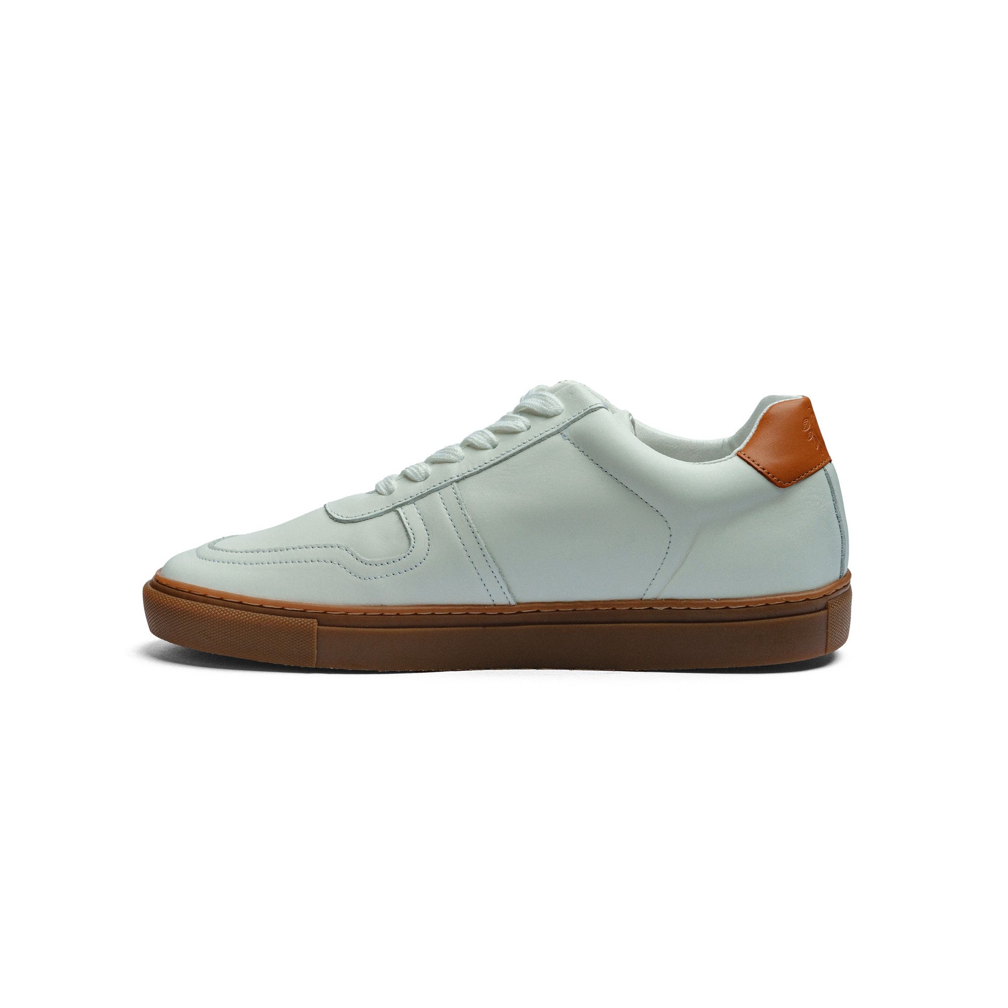 BLACK PEPPERS Lowtop Leather Sneaker TURIN White/ Rubber Sole