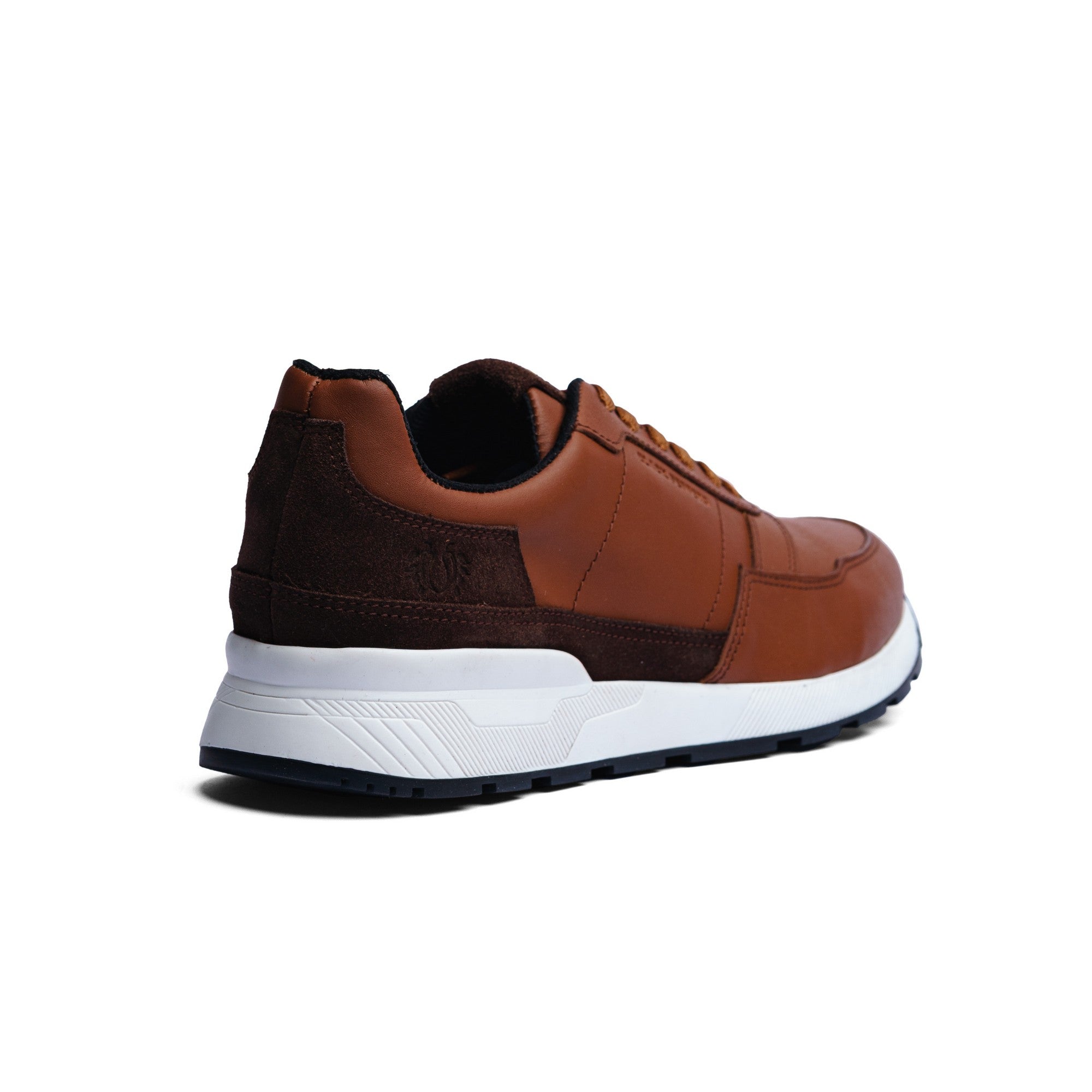 BLACK PEPPERS Trainer Leather Sneaker VERONA Camel