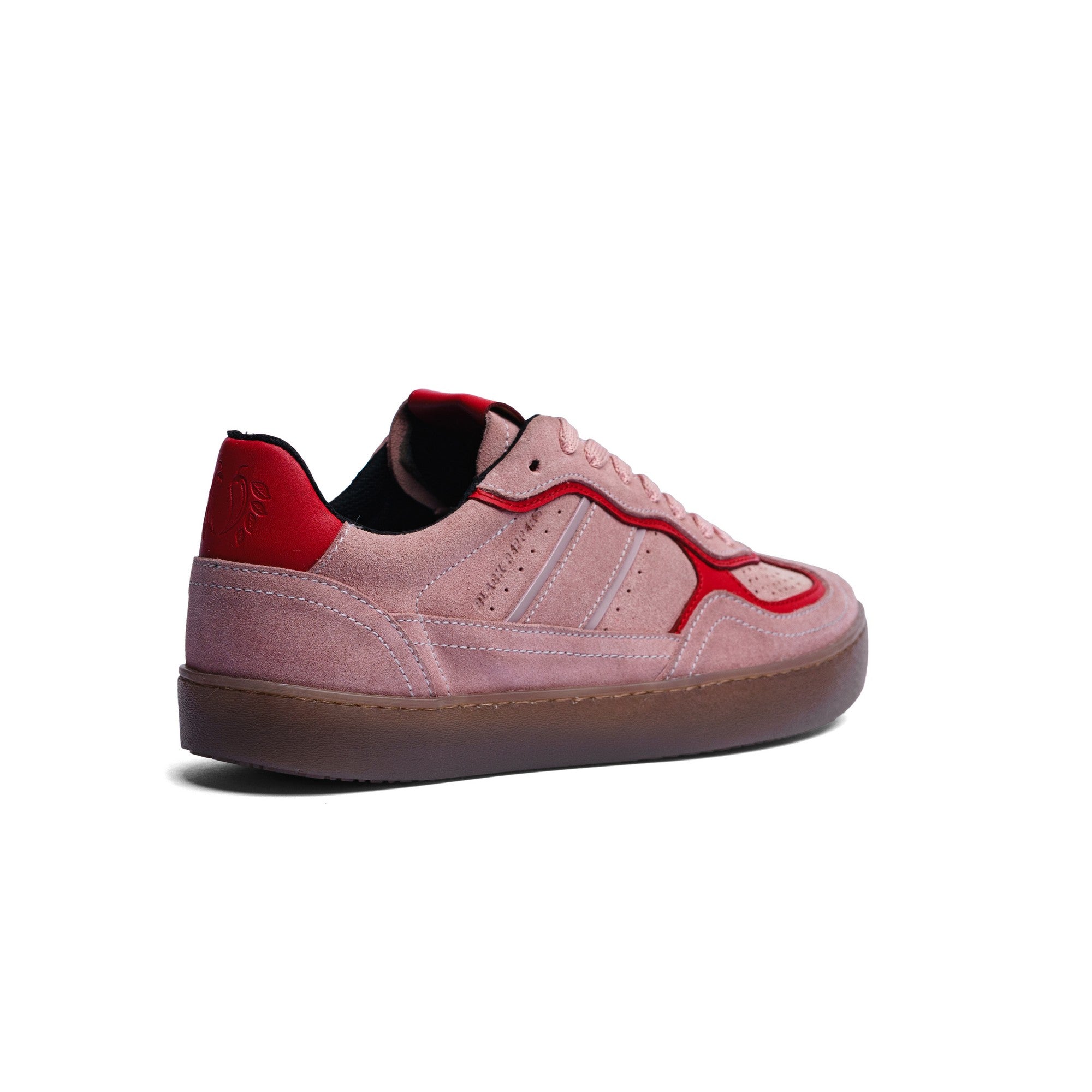 BLACK PEPPERS Lowtop Leather Sneaker PARMA Rose