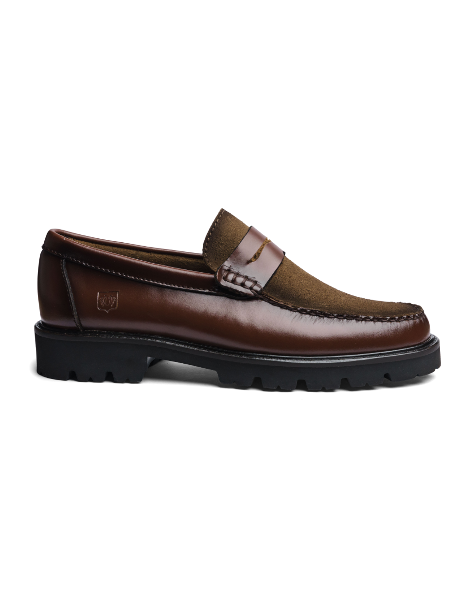 Leather Loafers Brown