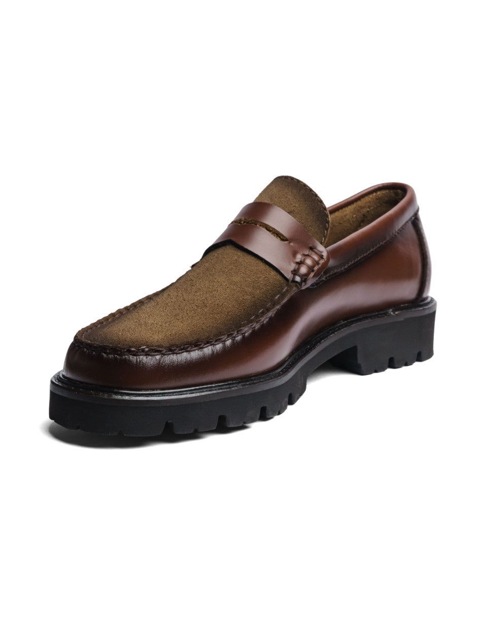 Leather Loafers Brown
